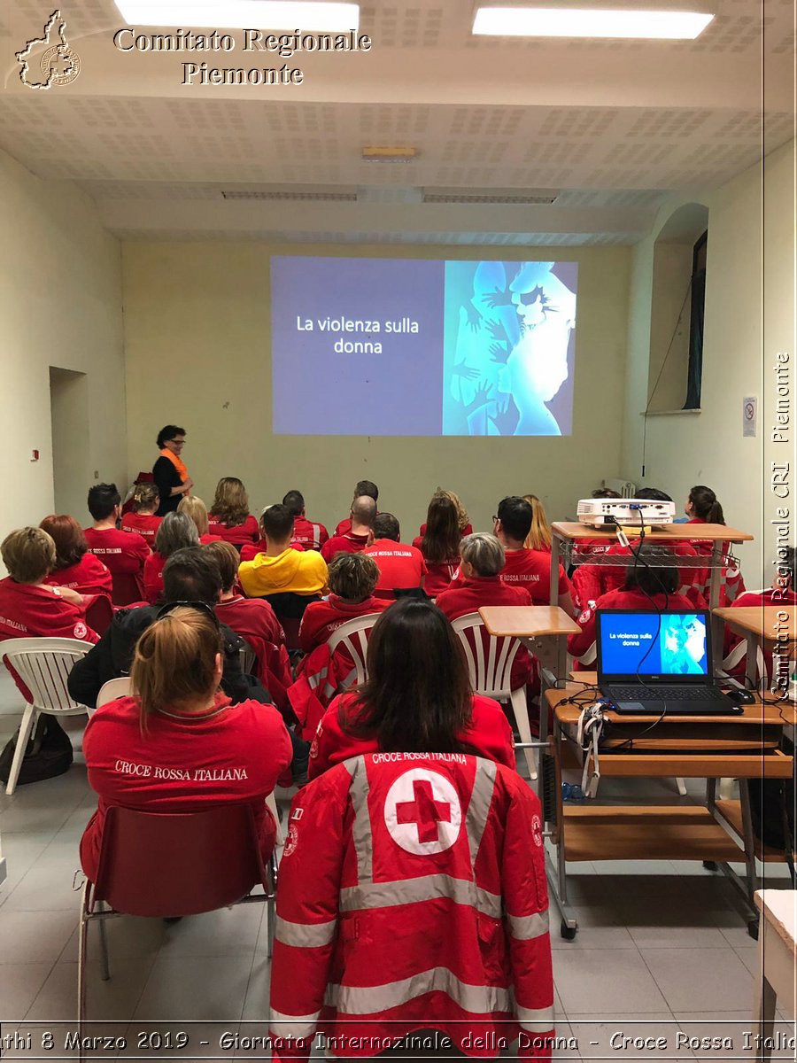 Mathi 8 Marzo 2019 - Giornata Internazionale della Donna - Croce Rossa Italiana - Comitato Regionale del Piemonte