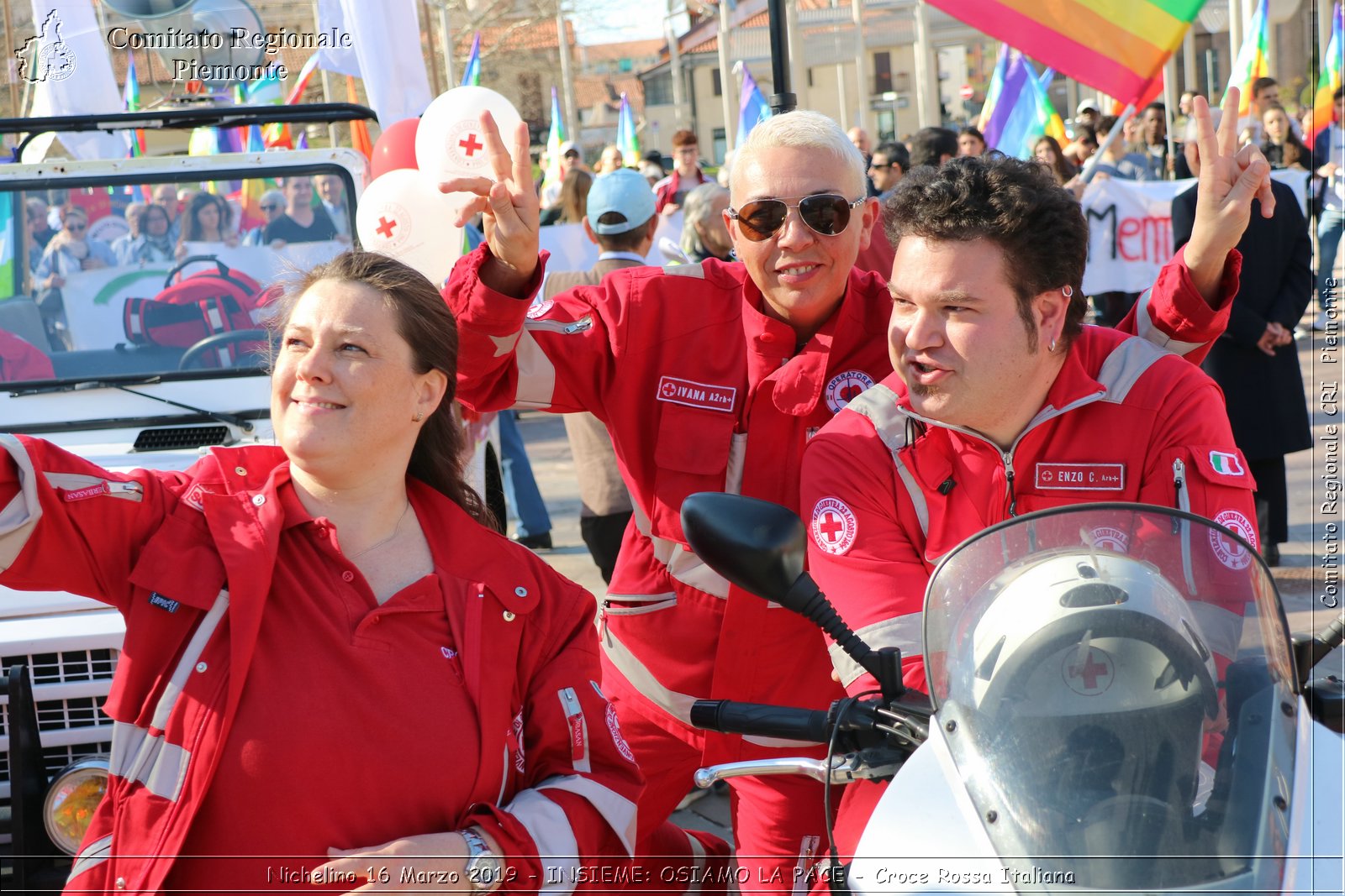 Nichelino 16 Marzo 2019 - INSIEME: OSIAMO LA PACE - Croce Rossa Italiana - Comitato Regionale del Piemonte