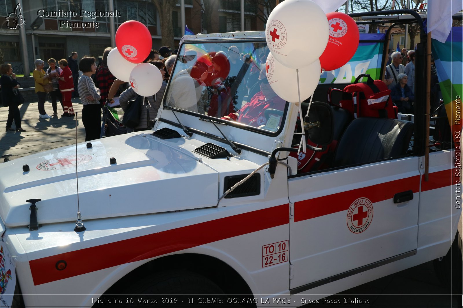 Nichelino 16 Marzo 2019 - INSIEME: OSIAMO LA PACE - Croce Rossa Italiana - Comitato Regionale del Piemonte