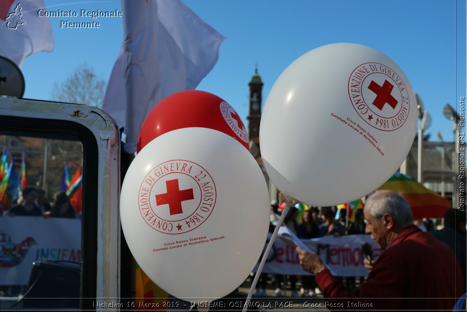 Nichelino 16 Marzo 2019 - INSIEME: OSIAMO LA PACE - Croce Rossa Italiana - Comitato Regionale del Piemonte