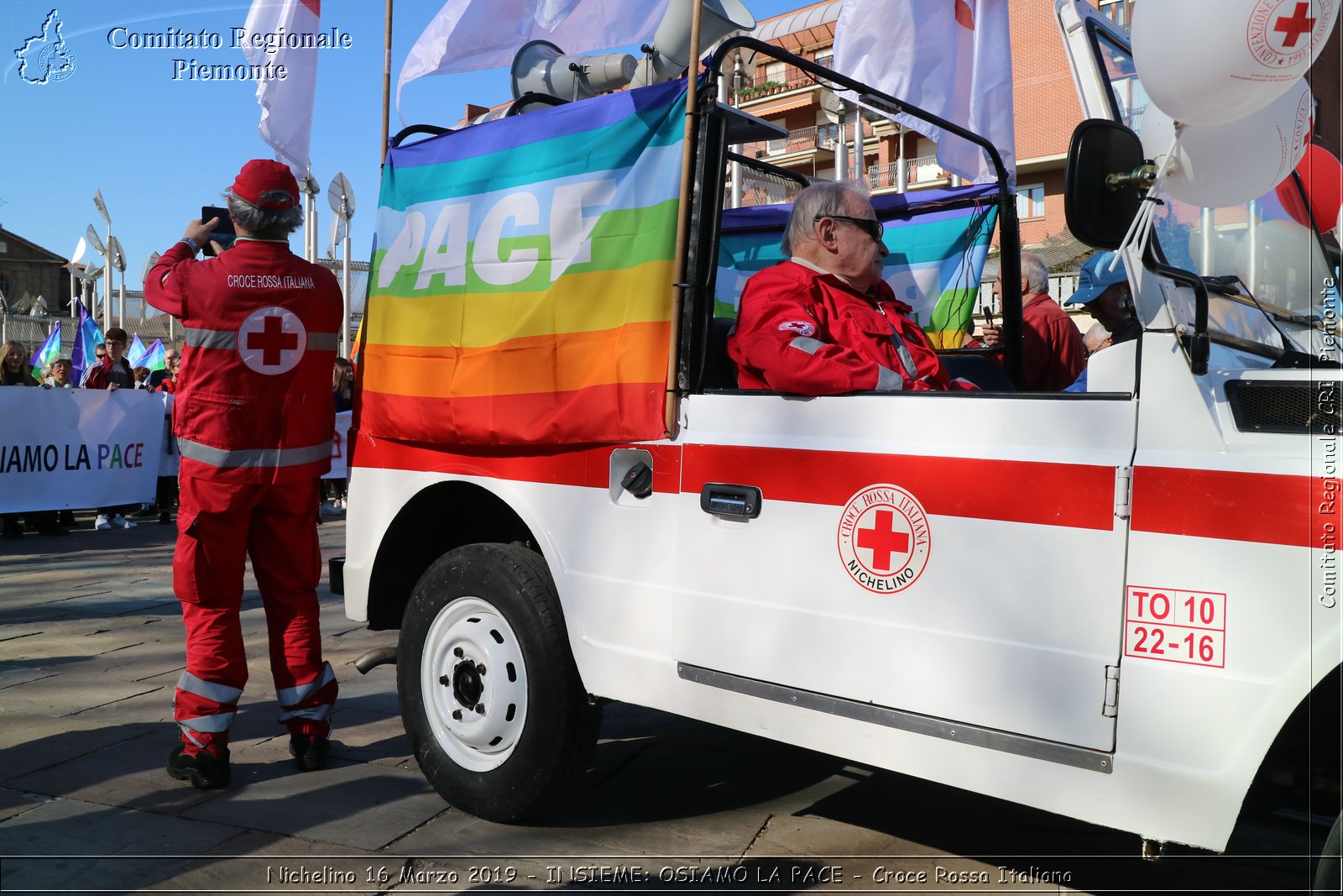 Nichelino 16 Marzo 2019 - INSIEME: OSIAMO LA PACE - Croce Rossa Italiana - Comitato Regionale del Piemonte