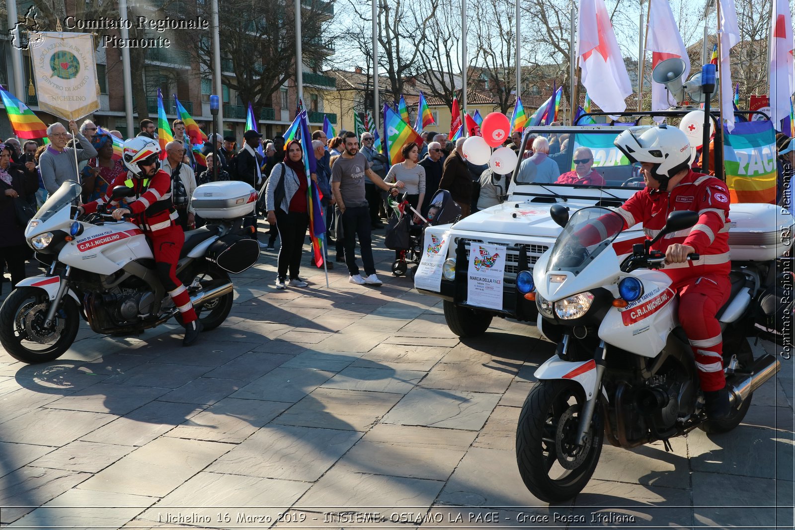 Nichelino 16 Marzo 2019 - INSIEME: OSIAMO LA PACE - Croce Rossa Italiana - Comitato Regionale del Piemonte