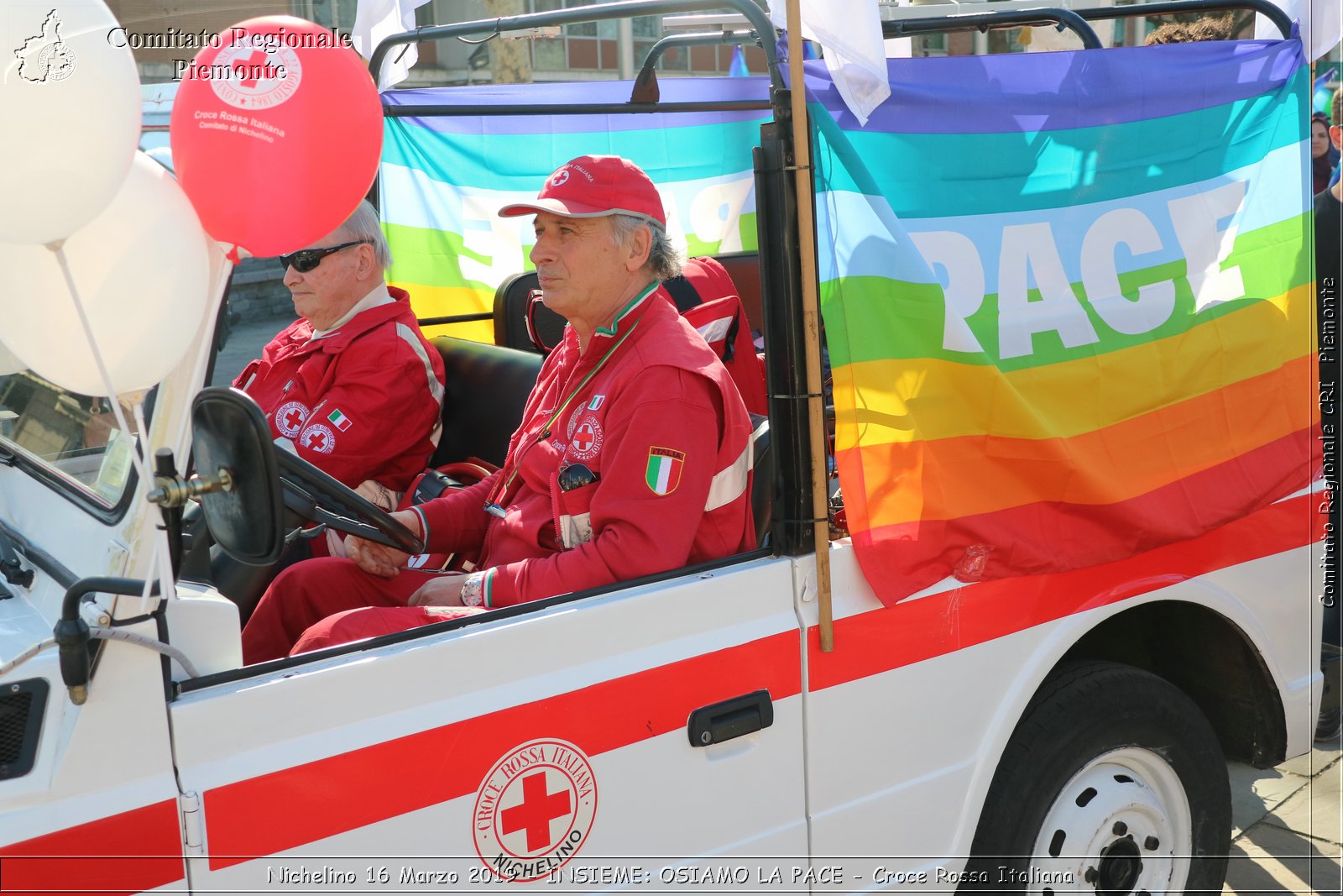 Nichelino 16 Marzo 2019 - INSIEME: OSIAMO LA PACE - Croce Rossa Italiana - Comitato Regionale del Piemonte