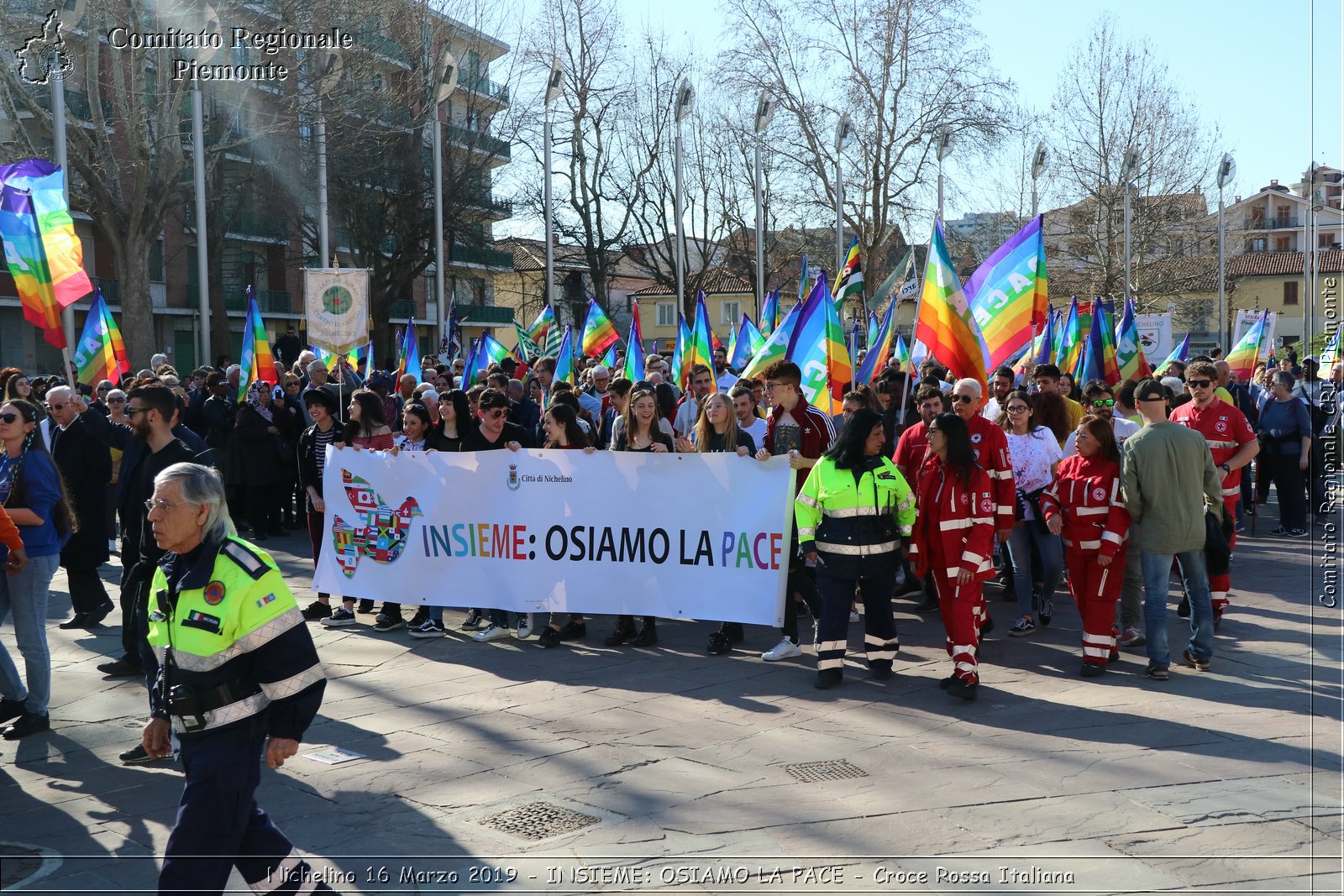 Nichelino 16 Marzo 2019 - INSIEME: OSIAMO LA PACE - Croce Rossa Italiana - Comitato Regionale del Piemonte