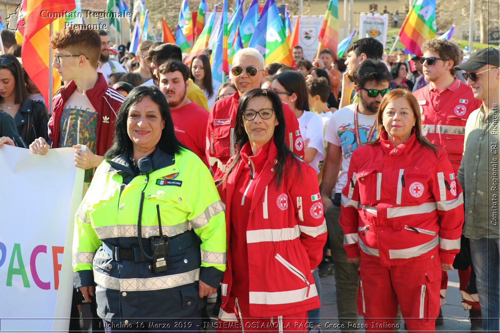 Nichelino 16 Marzo 2019 - INSIEME: OSIAMO LA PACE - Croce Rossa Italiana - Comitato Regionale del Piemonte