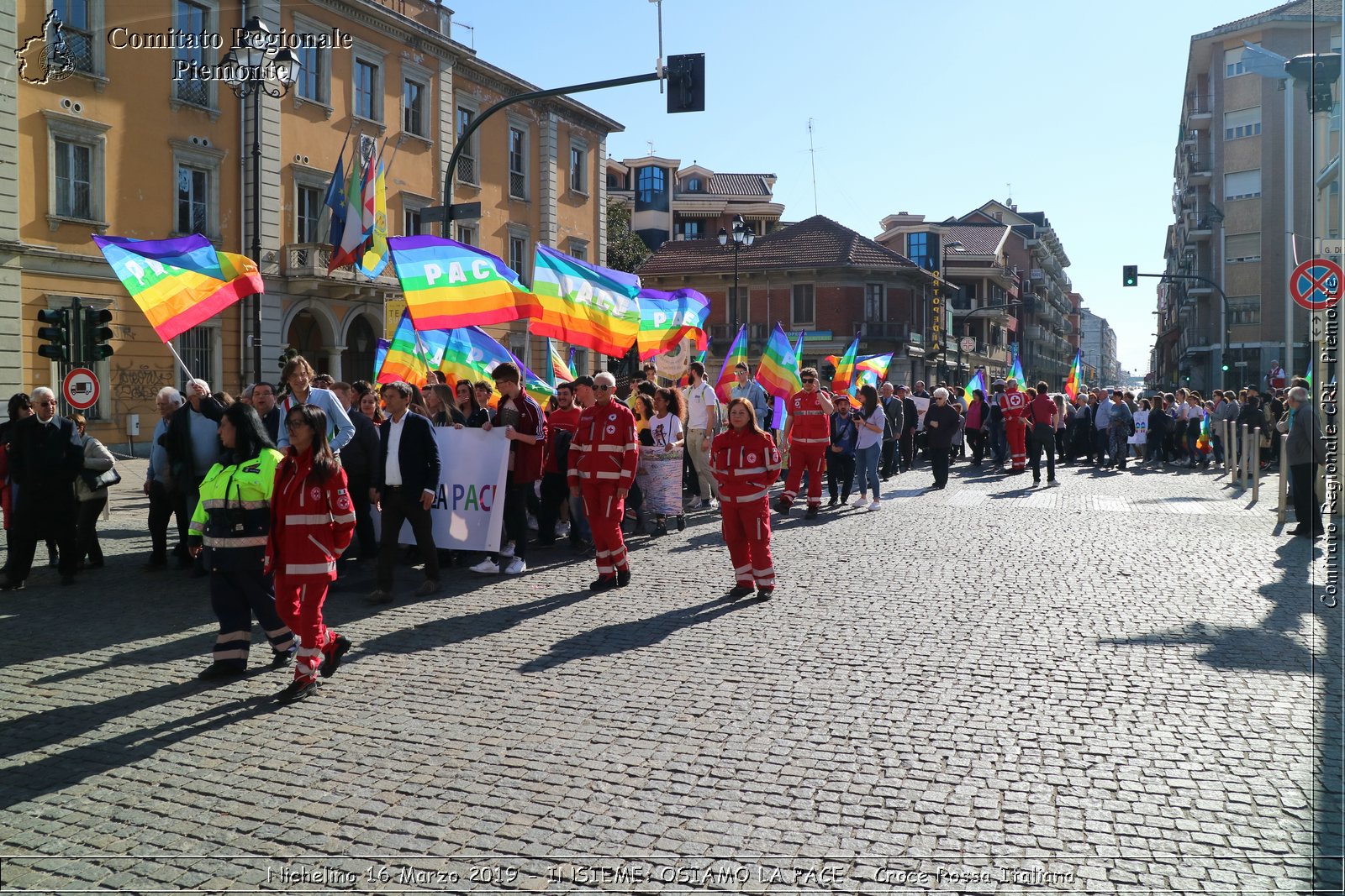 Nichelino 16 Marzo 2019 - INSIEME: OSIAMO LA PACE - Croce Rossa Italiana - Comitato Regionale del Piemonte