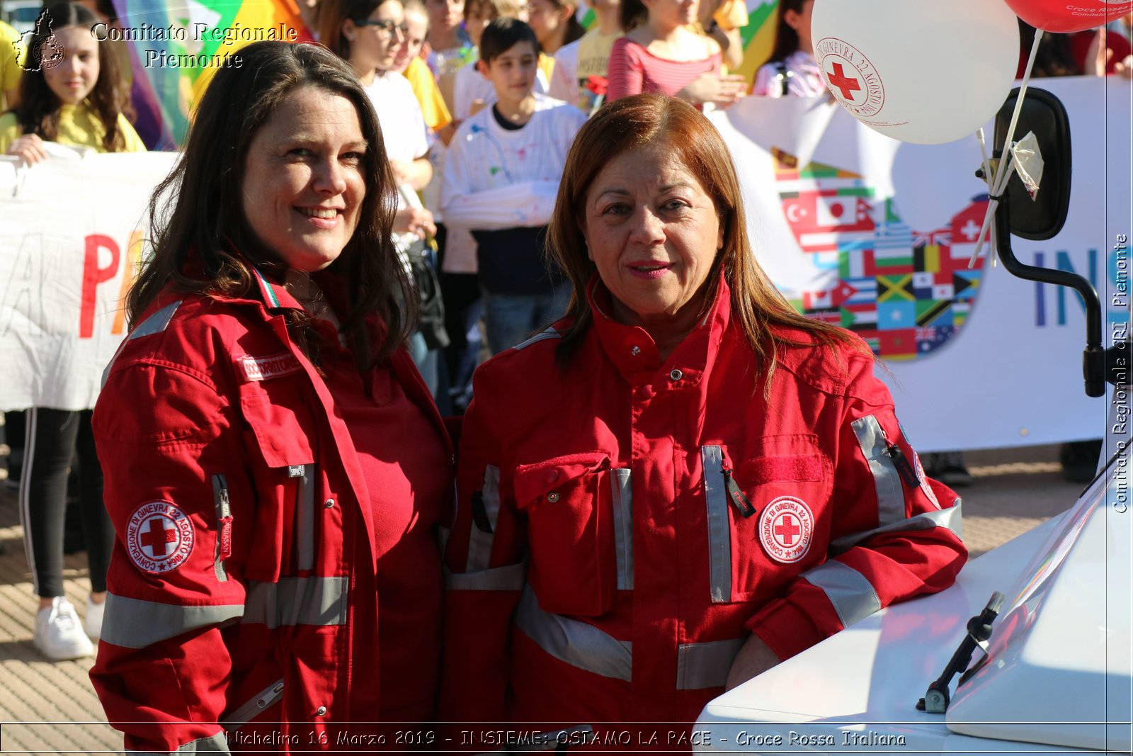 Nichelino 16 Marzo 2019 - INSIEME: OSIAMO LA PACE - Croce Rossa Italiana - Comitato Regionale del Piemonte