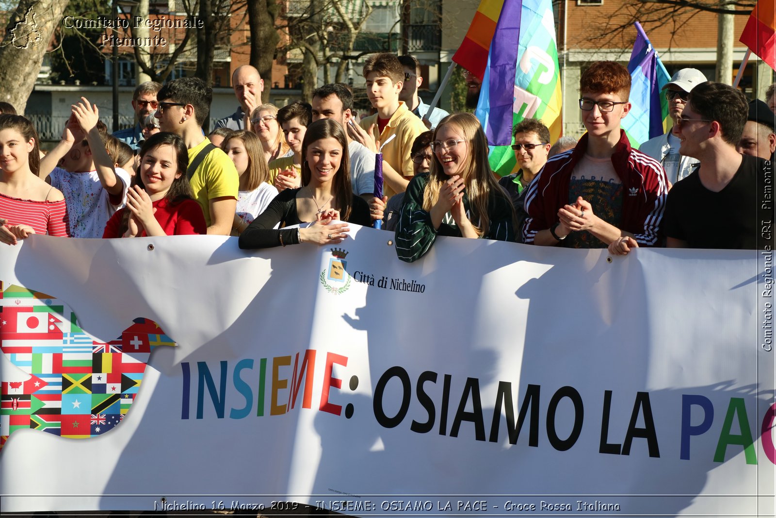 Nichelino 16 Marzo 2019 - INSIEME: OSIAMO LA PACE - Croce Rossa Italiana - Comitato Regionale del Piemonte