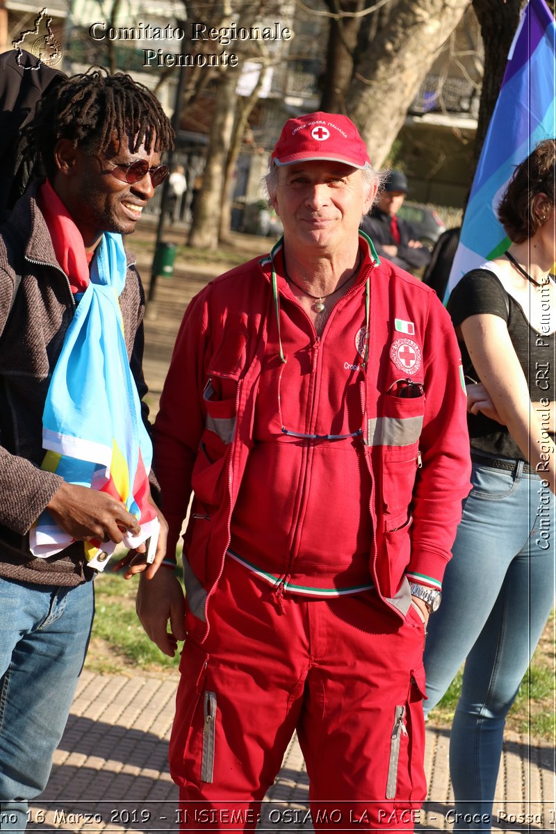 Nichelino 16 Marzo 2019 - INSIEME: OSIAMO LA PACE - Croce Rossa Italiana - Comitato Regionale del Piemonte