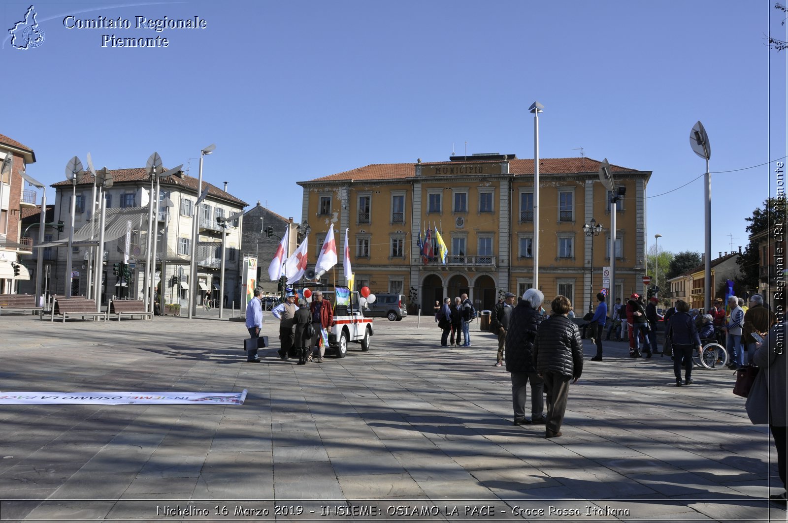 Nichelino 16 Marzo 2019 - INSIEME: OSIAMO LA PACE - Croce Rossa Italiana - Comitato Regionale del Piemonte