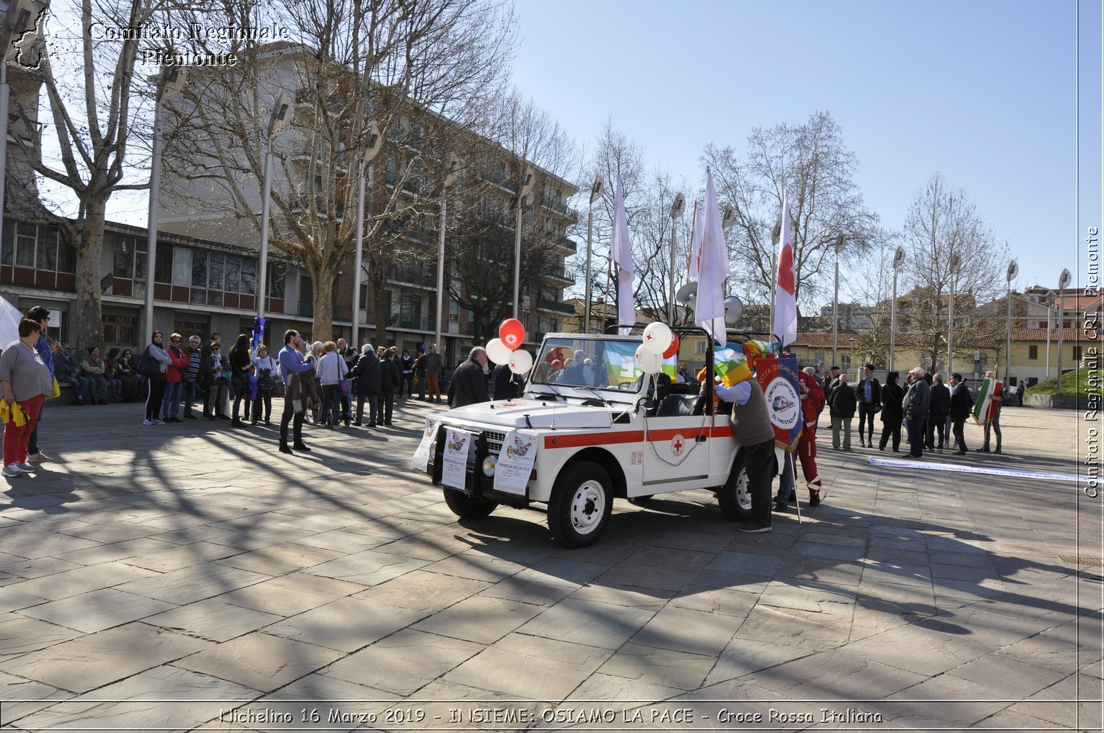 Nichelino 16 Marzo 2019 - INSIEME: OSIAMO LA PACE - Croce Rossa Italiana - Comitato Regionale del Piemonte