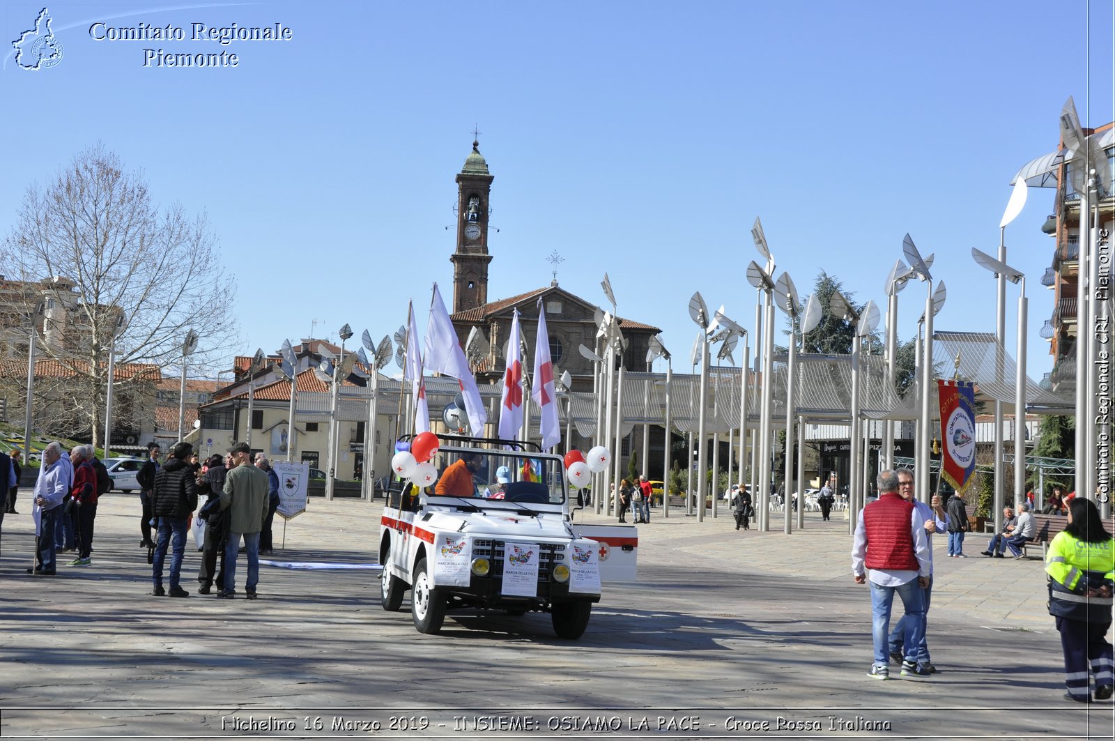 Nichelino 16 Marzo 2019 - INSIEME: OSIAMO LA PACE - Croce Rossa Italiana - Comitato Regionale del Piemonte