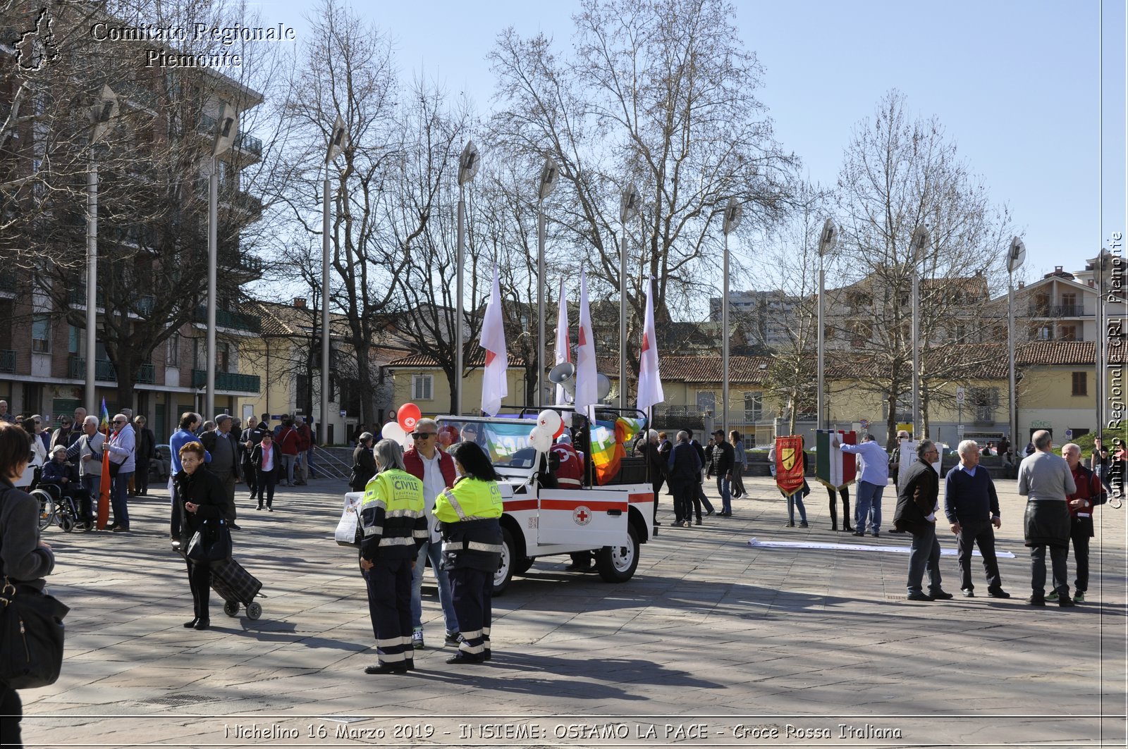 Nichelino 16 Marzo 2019 - INSIEME: OSIAMO LA PACE - Croce Rossa Italiana - Comitato Regionale del Piemonte