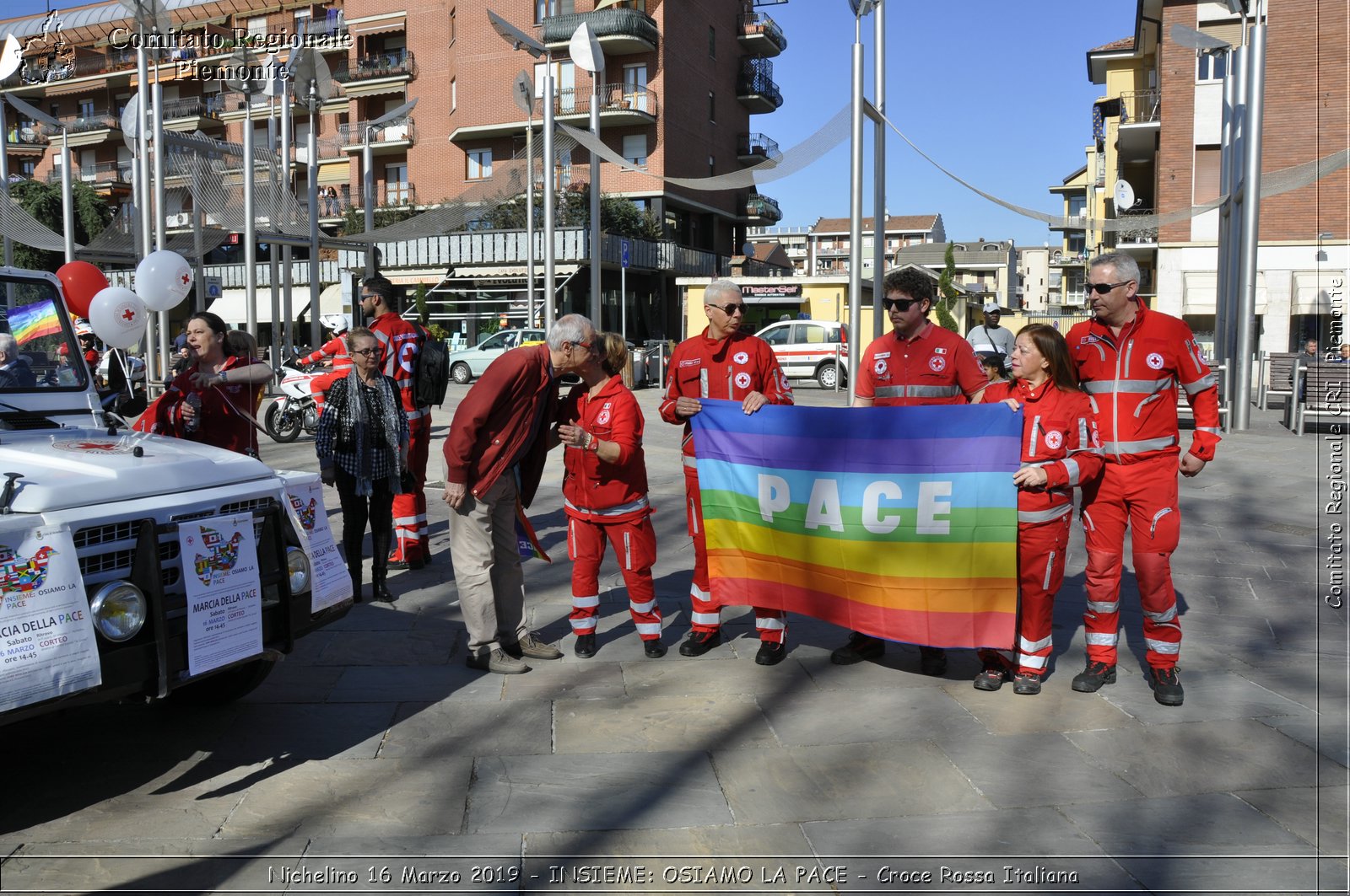 Nichelino 16 Marzo 2019 - INSIEME: OSIAMO LA PACE - Croce Rossa Italiana - Comitato Regionale del Piemonte