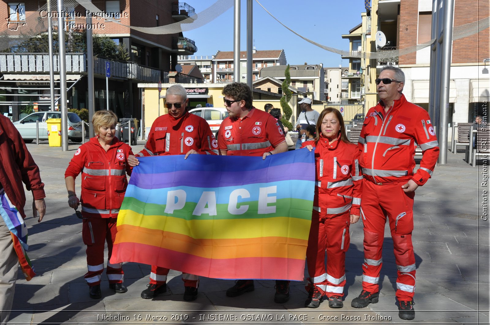 Nichelino 16 Marzo 2019 - INSIEME: OSIAMO LA PACE - Croce Rossa Italiana - Comitato Regionale del Piemonte
