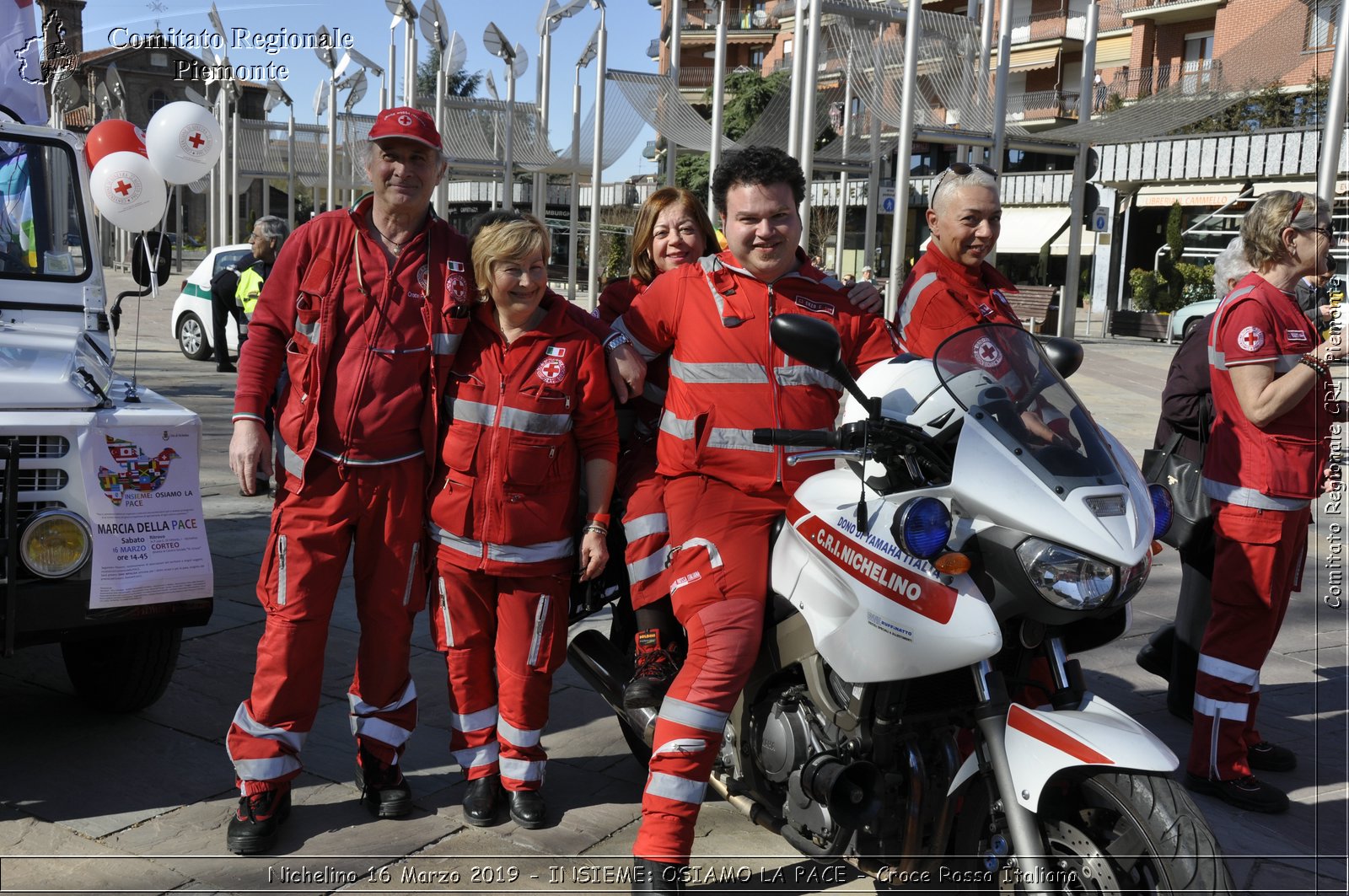 Nichelino 16 Marzo 2019 - INSIEME: OSIAMO LA PACE - Croce Rossa Italiana - Comitato Regionale del Piemonte