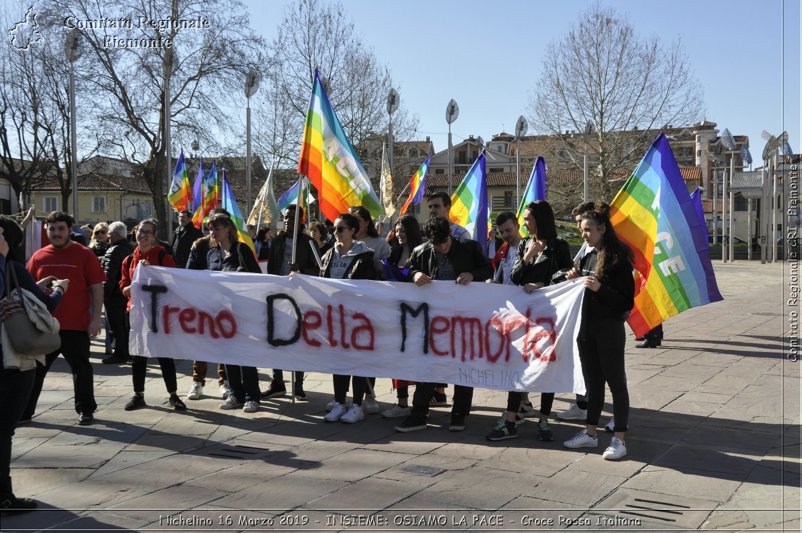 Nichelino 16 Marzo 2019 - INSIEME: OSIAMO LA PACE - Croce Rossa Italiana - Comitato Regionale del Piemonte