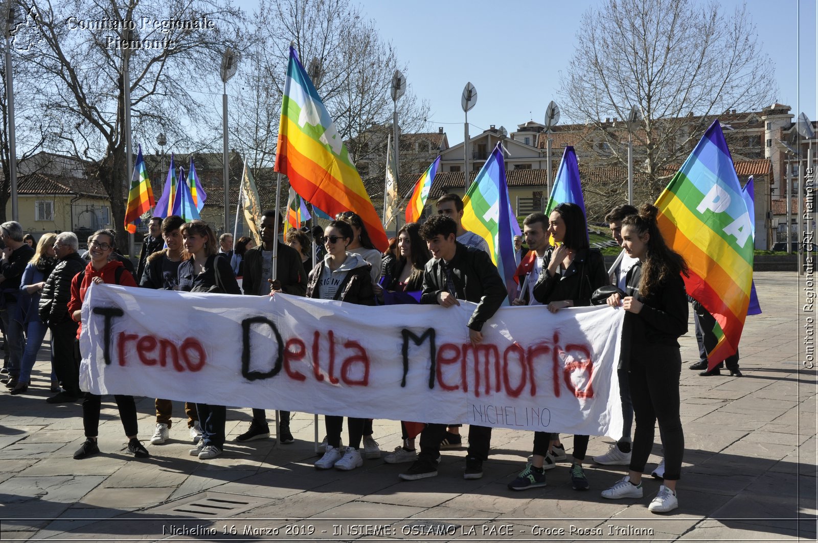 Nichelino 16 Marzo 2019 - INSIEME: OSIAMO LA PACE - Croce Rossa Italiana - Comitato Regionale del Piemonte