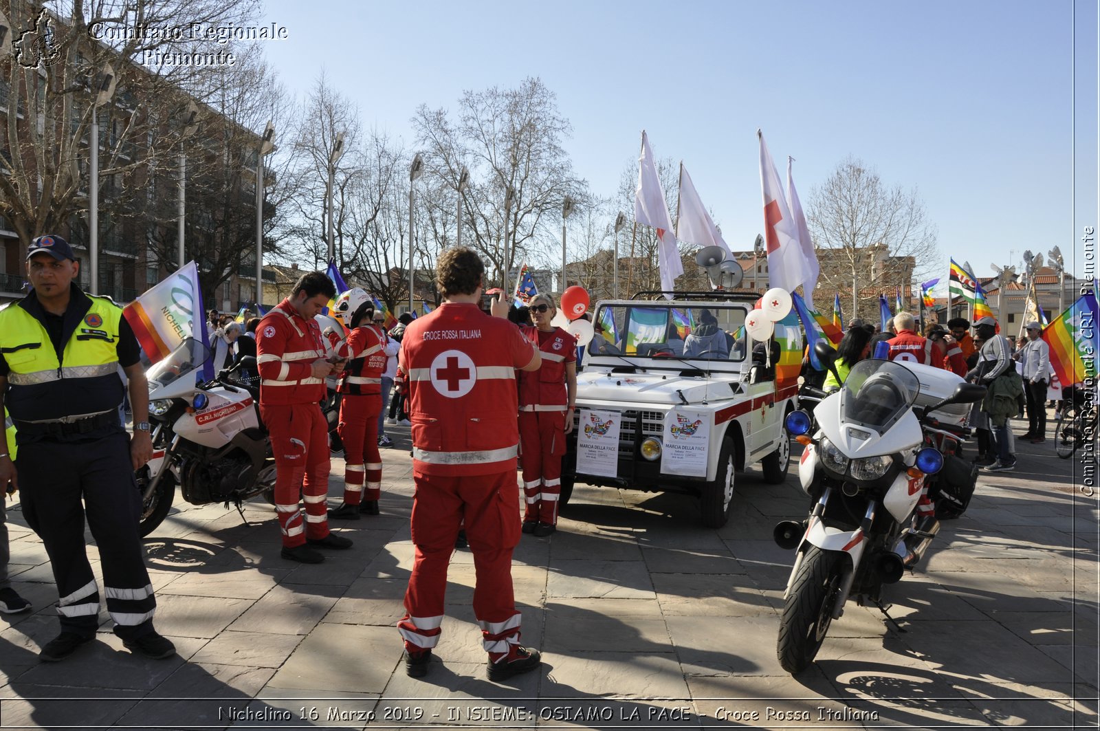 Nichelino 16 Marzo 2019 - INSIEME: OSIAMO LA PACE - Croce Rossa Italiana - Comitato Regionale del Piemonte