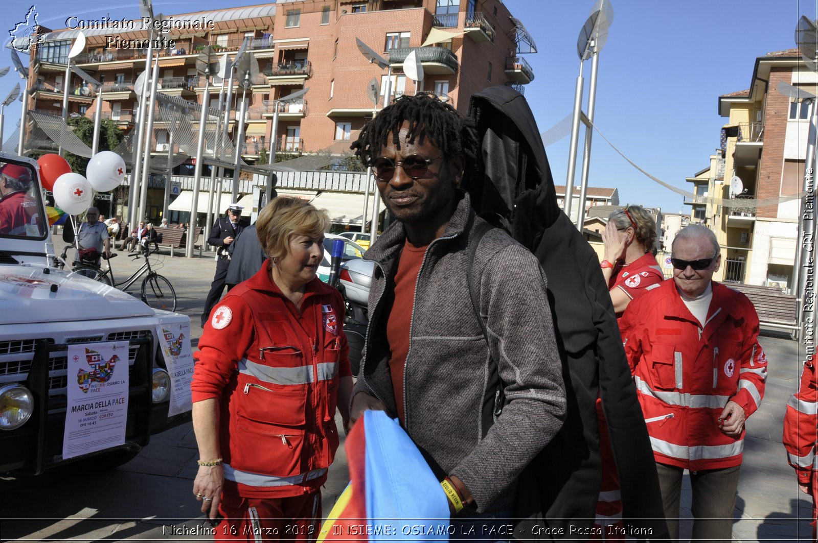 Nichelino 16 Marzo 2019 - INSIEME: OSIAMO LA PACE - Croce Rossa Italiana - Comitato Regionale del Piemonte