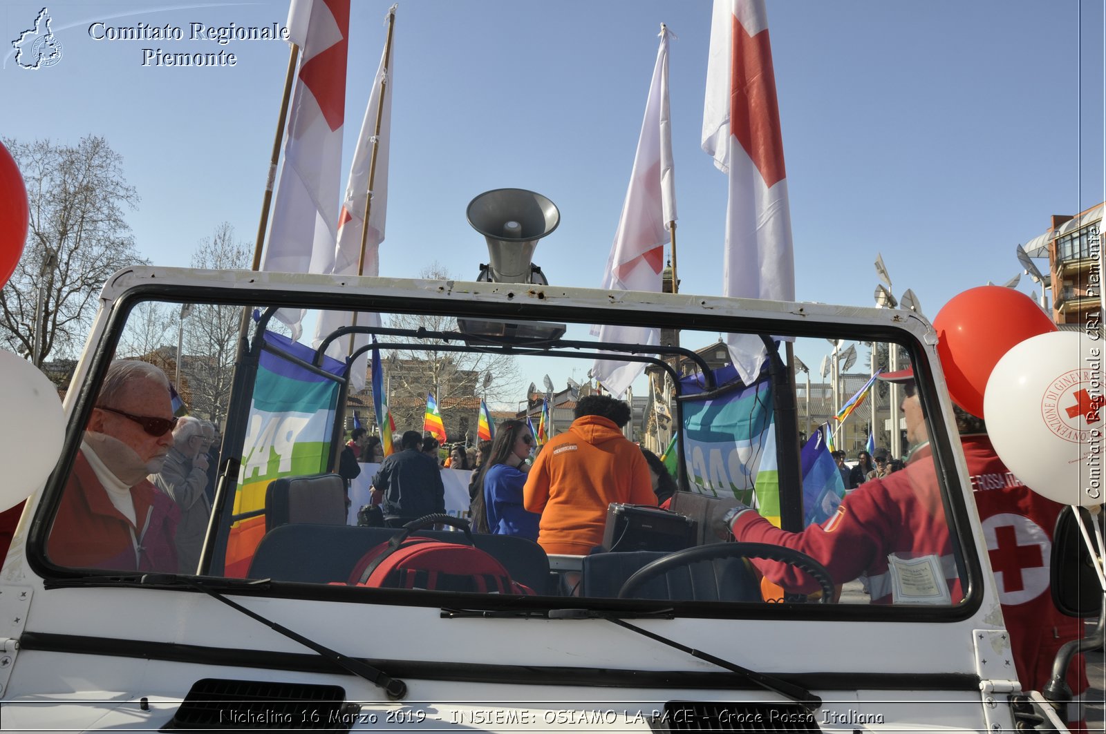 Nichelino 16 Marzo 2019 - INSIEME: OSIAMO LA PACE - Croce Rossa Italiana - Comitato Regionale del Piemonte