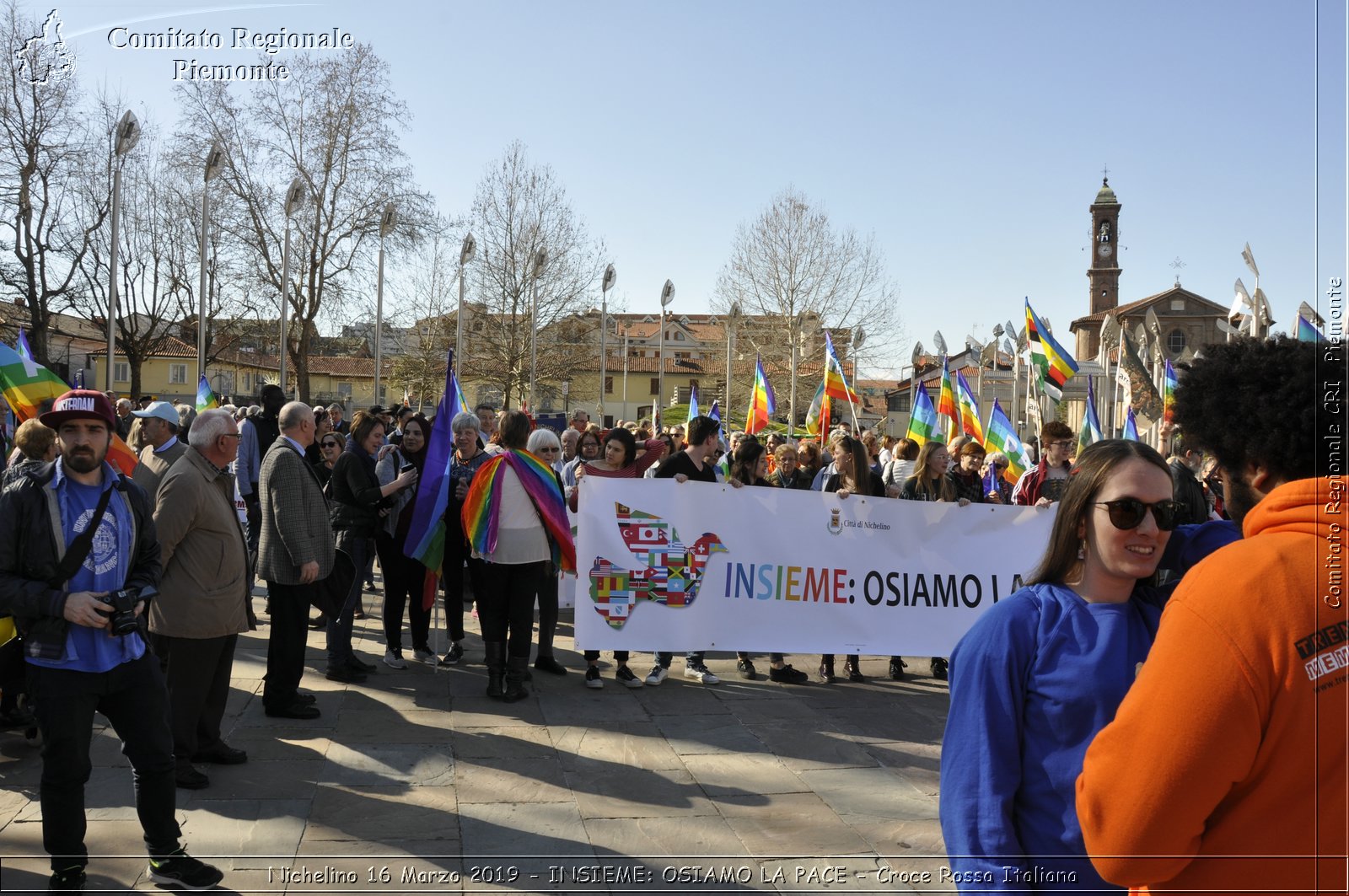 Nichelino 16 Marzo 2019 - INSIEME: OSIAMO LA PACE - Croce Rossa Italiana - Comitato Regionale del Piemonte