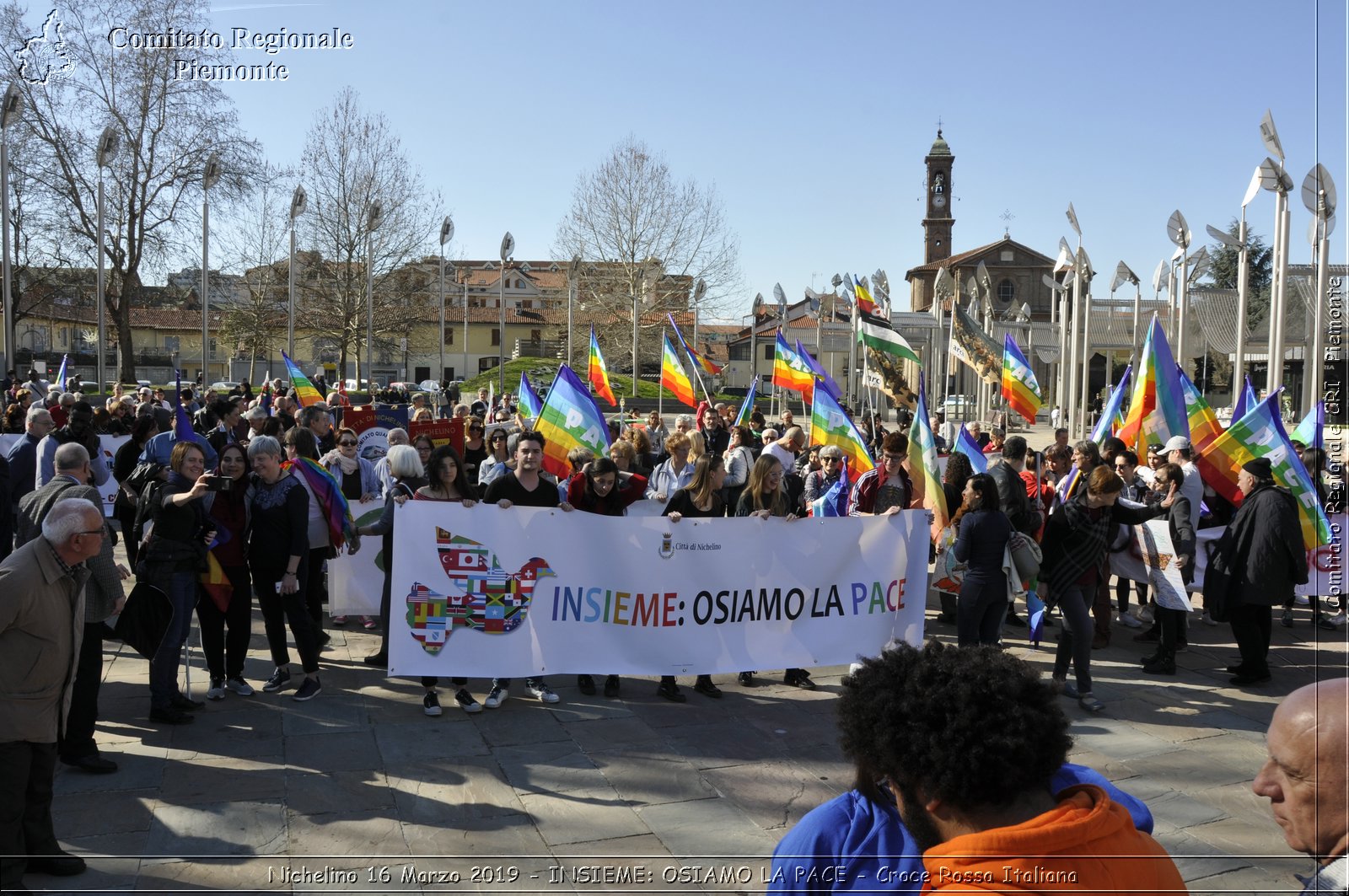 Nichelino 16 Marzo 2019 - INSIEME: OSIAMO LA PACE - Croce Rossa Italiana - Comitato Regionale del Piemonte