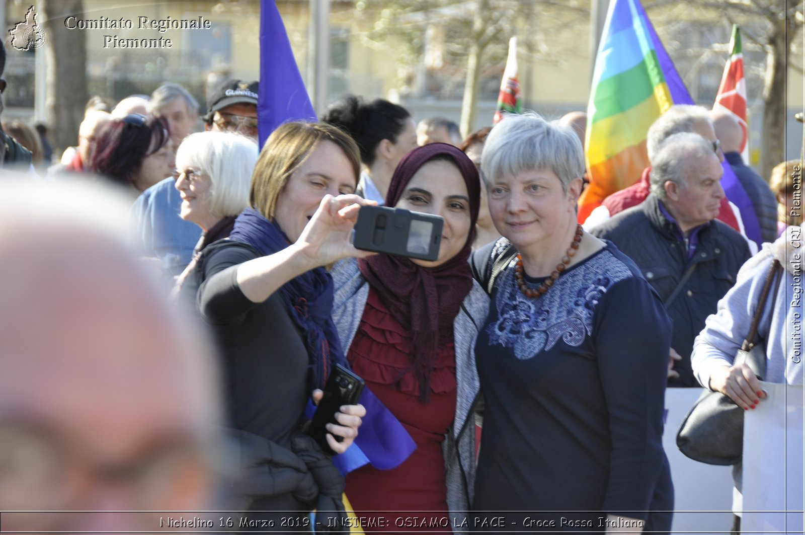 Nichelino 16 Marzo 2019 - INSIEME: OSIAMO LA PACE - Croce Rossa Italiana - Comitato Regionale del Piemonte