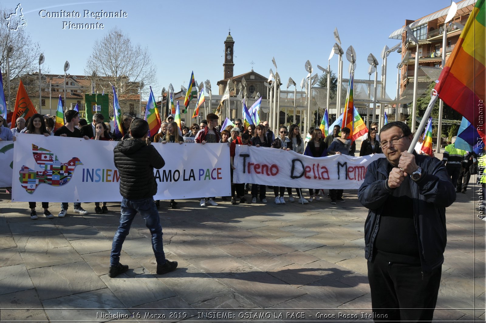 Nichelino 16 Marzo 2019 - INSIEME: OSIAMO LA PACE - Croce Rossa Italiana - Comitato Regionale del Piemonte