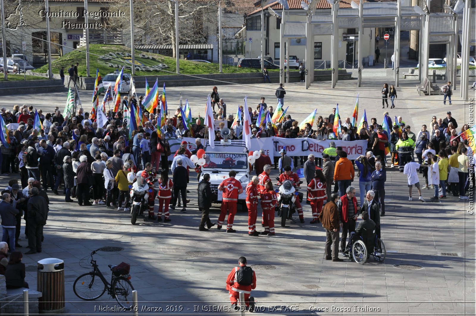 Nichelino 16 Marzo 2019 - INSIEME: OSIAMO LA PACE - Croce Rossa Italiana - Comitato Regionale del Piemonte