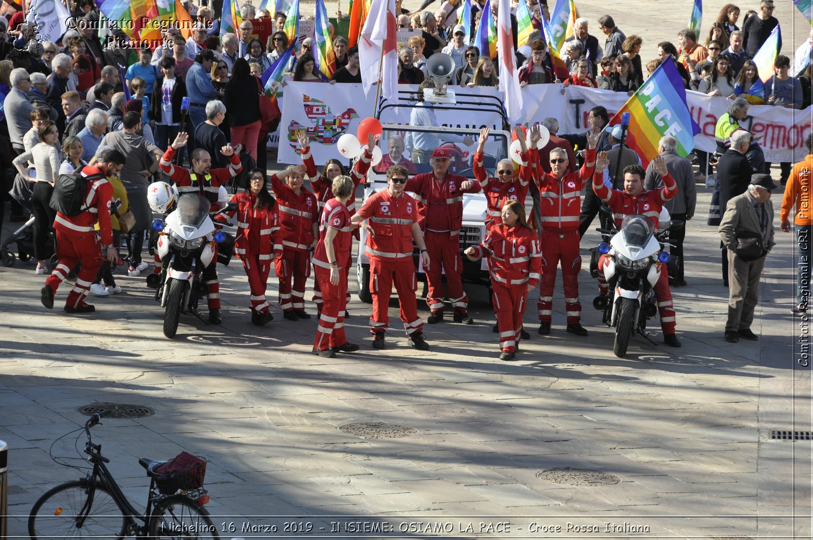 Nichelino 16 Marzo 2019 - INSIEME: OSIAMO LA PACE - Croce Rossa Italiana - Comitato Regionale del Piemonte