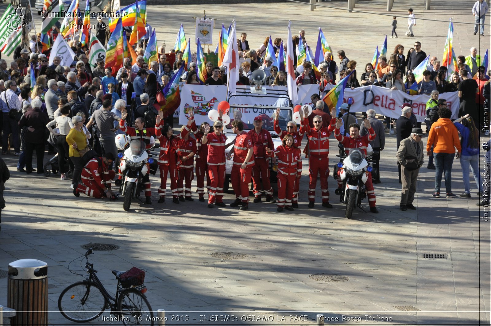 Nichelino 16 Marzo 2019 - INSIEME: OSIAMO LA PACE - Croce Rossa Italiana - Comitato Regionale del Piemonte