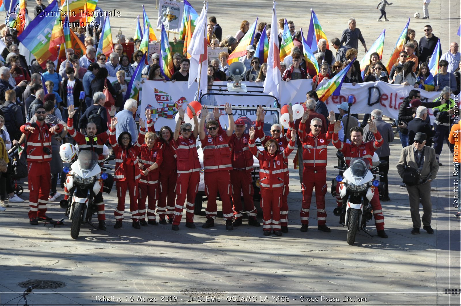 Nichelino 16 Marzo 2019 - INSIEME: OSIAMO LA PACE - Croce Rossa Italiana - Comitato Regionale del Piemonte