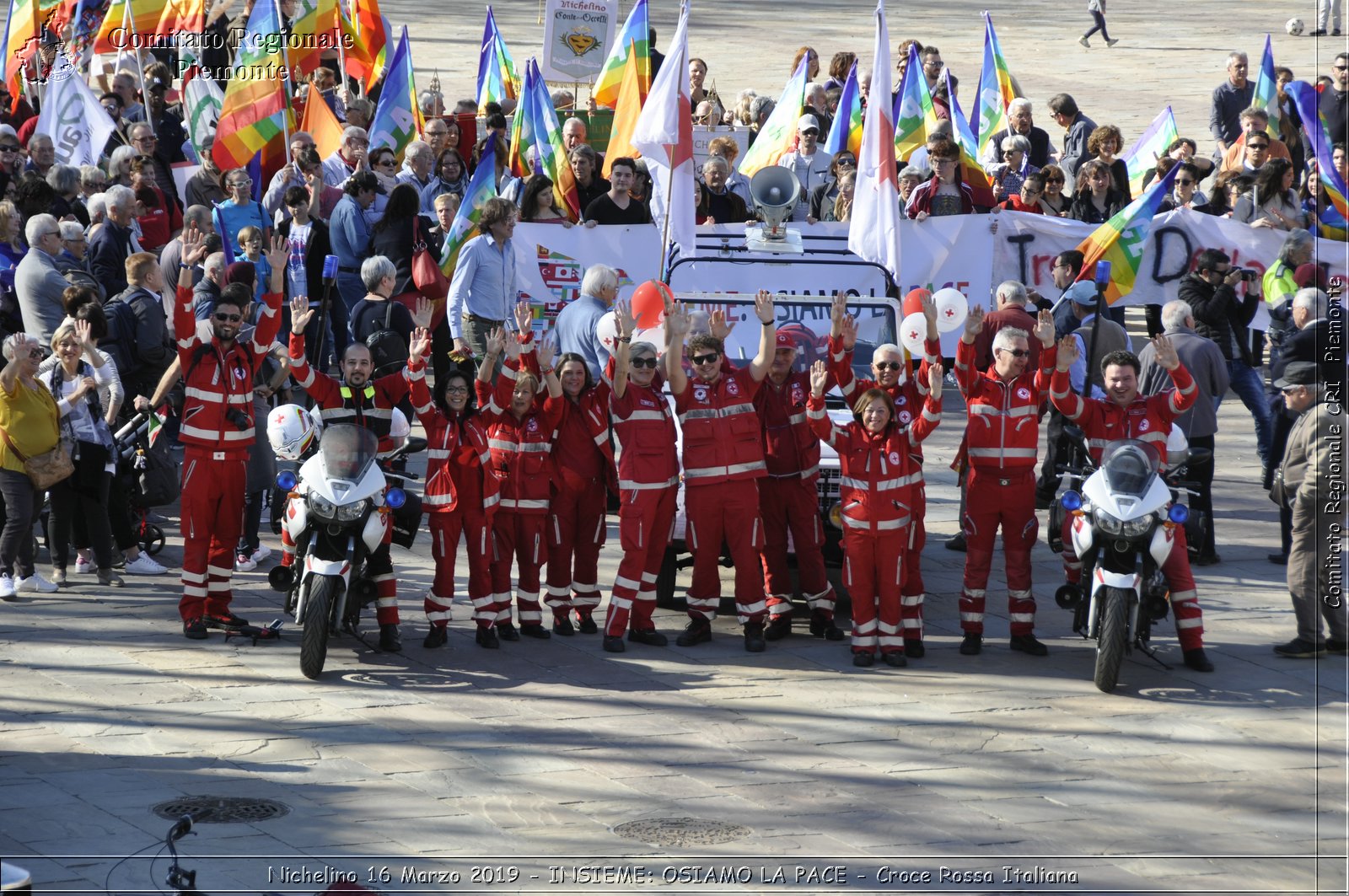 Nichelino 16 Marzo 2019 - INSIEME: OSIAMO LA PACE - Croce Rossa Italiana - Comitato Regionale del Piemonte