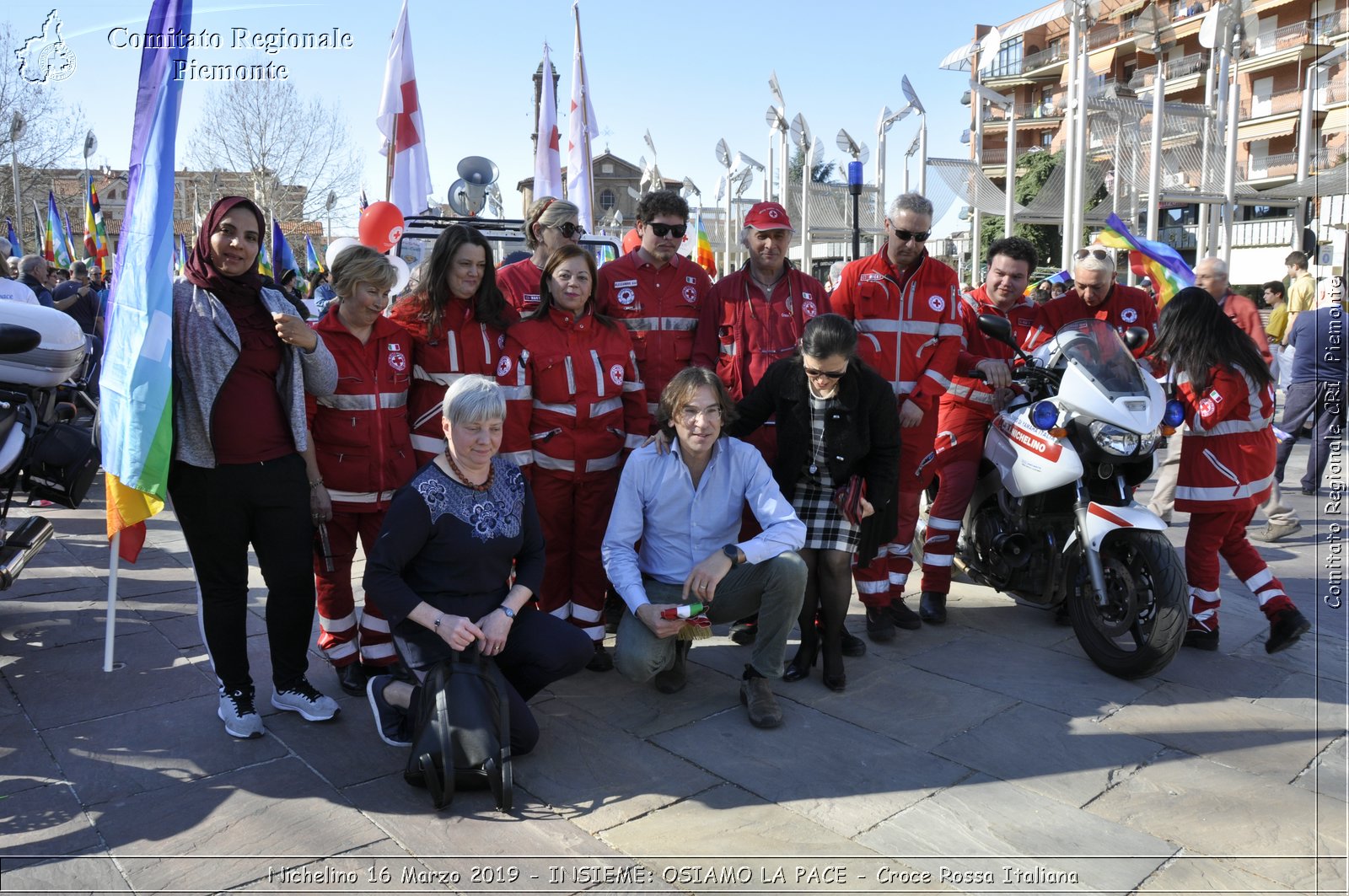 Nichelino 16 Marzo 2019 - INSIEME: OSIAMO LA PACE - Croce Rossa Italiana - Comitato Regionale del Piemonte