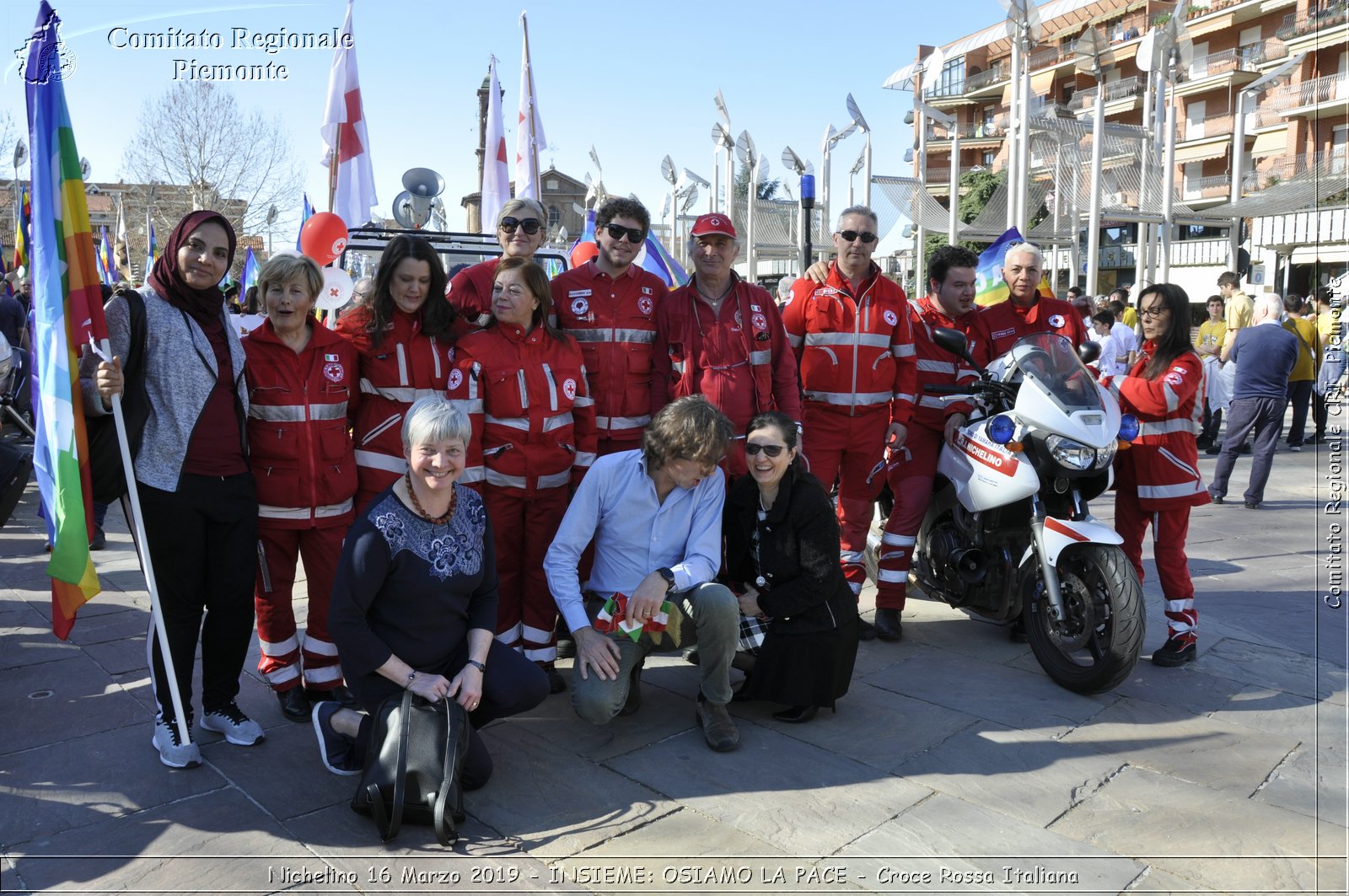 Nichelino 16 Marzo 2019 - INSIEME: OSIAMO LA PACE - Croce Rossa Italiana - Comitato Regionale del Piemonte