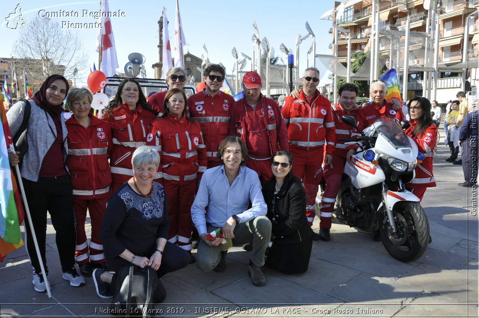 Nichelino 16 Marzo 2019 - INSIEME: OSIAMO LA PACE - Croce Rossa Italiana - Comitato Regionale del Piemonte