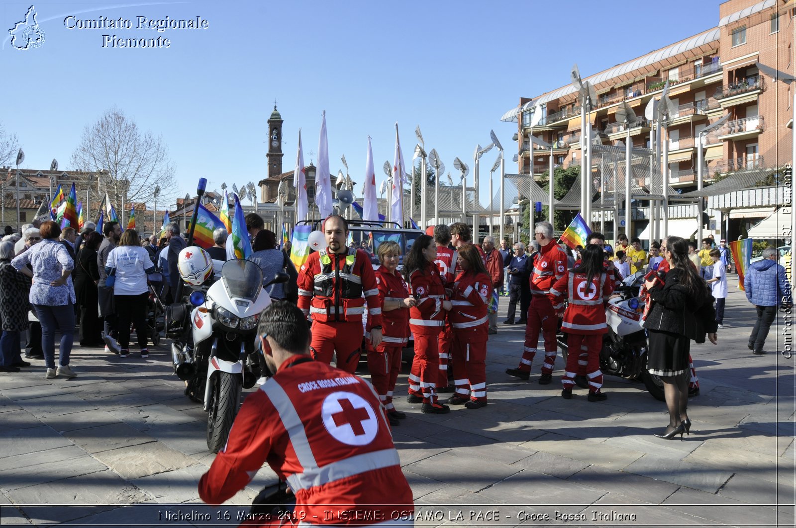 Nichelino 16 Marzo 2019 - INSIEME: OSIAMO LA PACE - Croce Rossa Italiana - Comitato Regionale del Piemonte