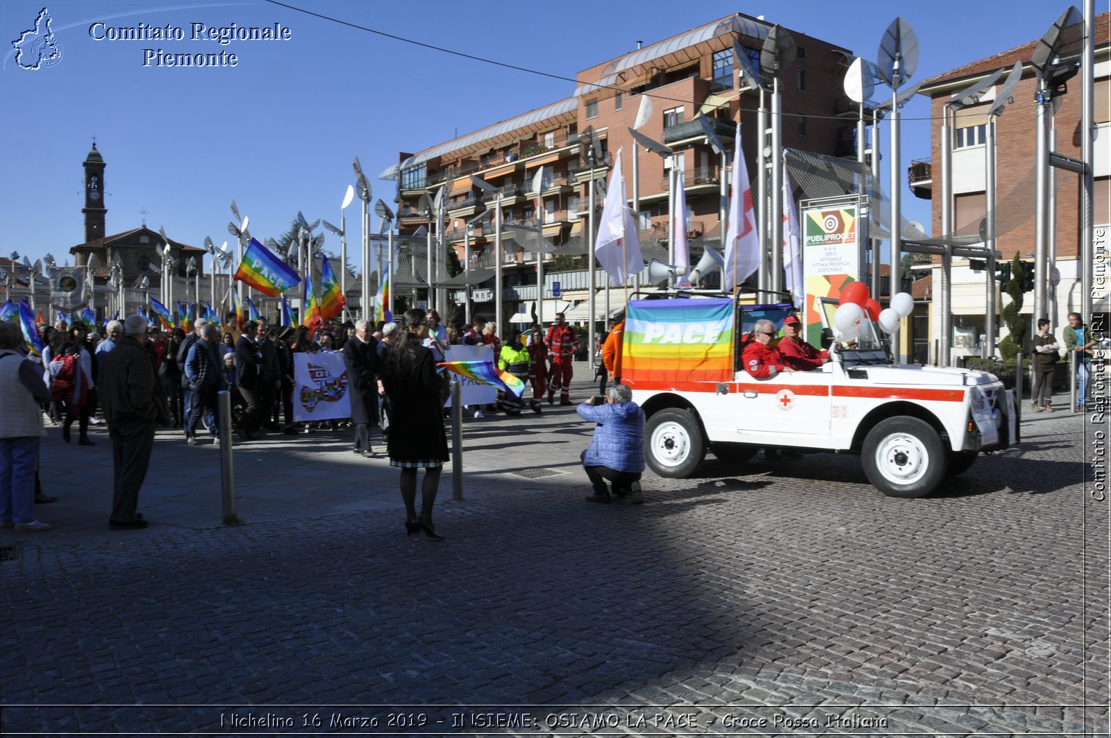 Nichelino 16 Marzo 2019 - INSIEME: OSIAMO LA PACE - Croce Rossa Italiana - Comitato Regionale del Piemonte