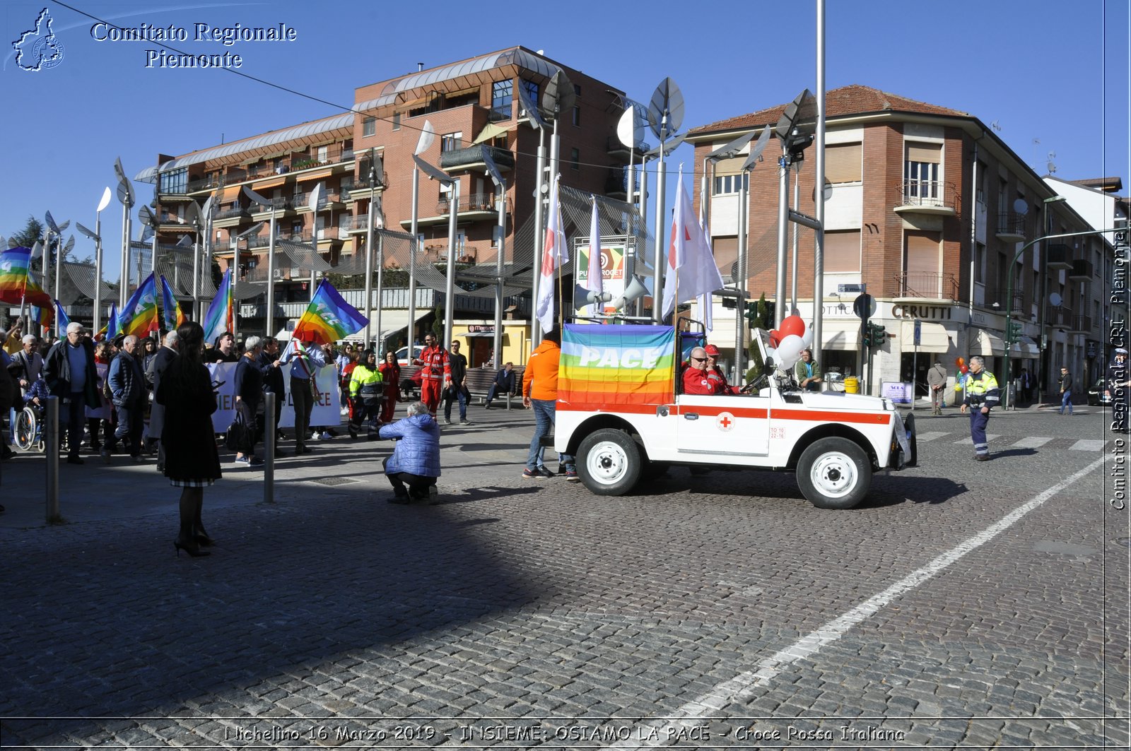 Nichelino 16 Marzo 2019 - INSIEME: OSIAMO LA PACE - Croce Rossa Italiana - Comitato Regionale del Piemonte