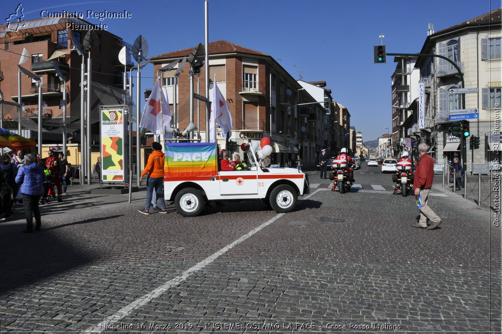 Nichelino 16 Marzo 2019 - INSIEME: OSIAMO LA PACE - Croce Rossa Italiana - Comitato Regionale del Piemonte