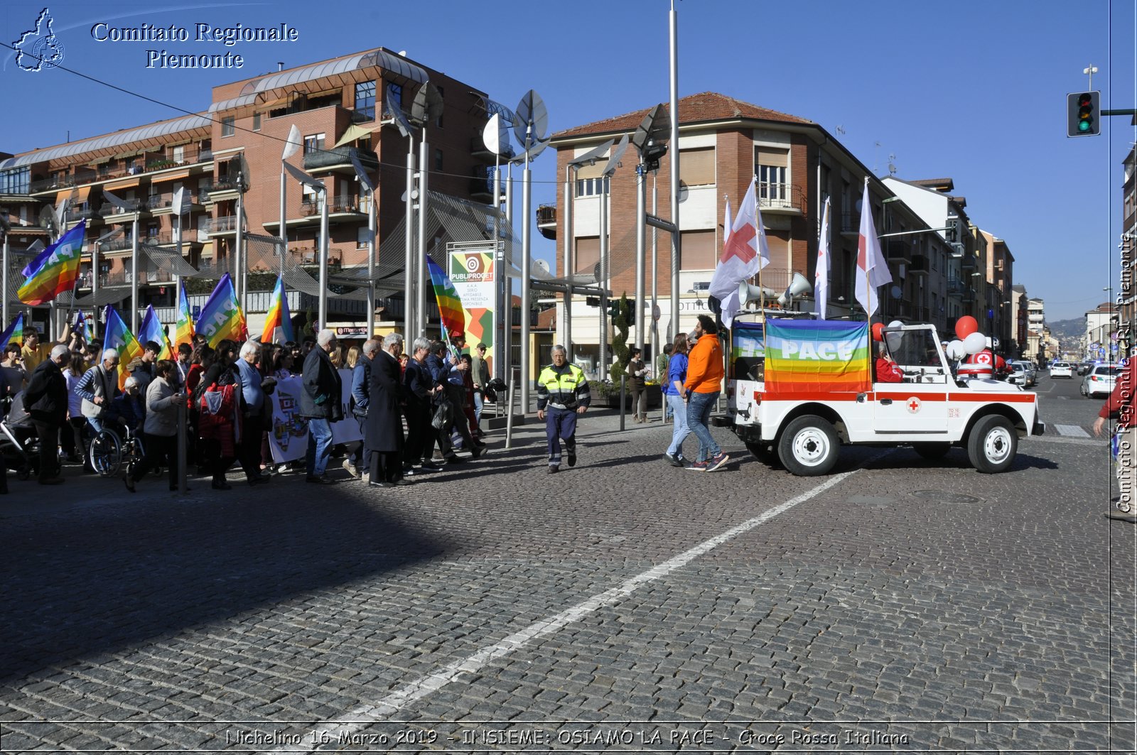 Nichelino 16 Marzo 2019 - INSIEME: OSIAMO LA PACE - Croce Rossa Italiana - Comitato Regionale del Piemonte