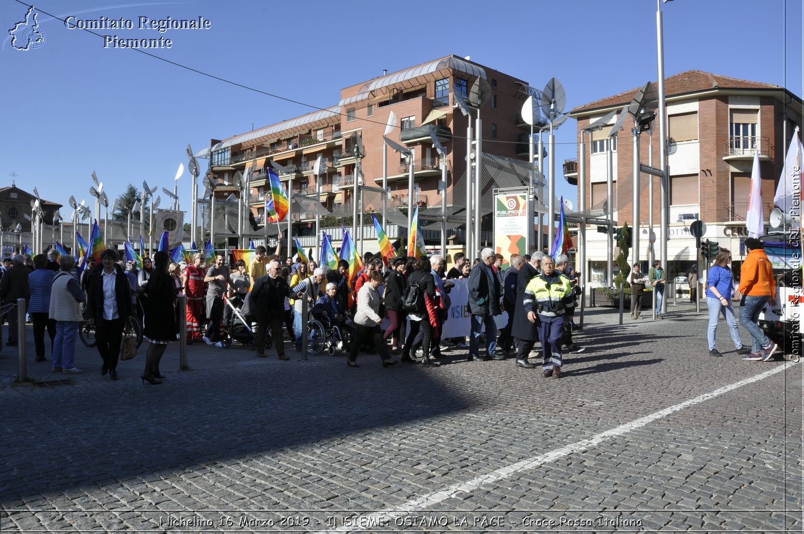 Nichelino 16 Marzo 2019 - INSIEME: OSIAMO LA PACE - Croce Rossa Italiana - Comitato Regionale del Piemonte