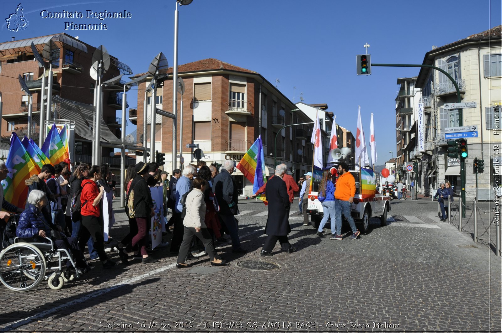 Nichelino 16 Marzo 2019 - INSIEME: OSIAMO LA PACE - Croce Rossa Italiana - Comitato Regionale del Piemonte