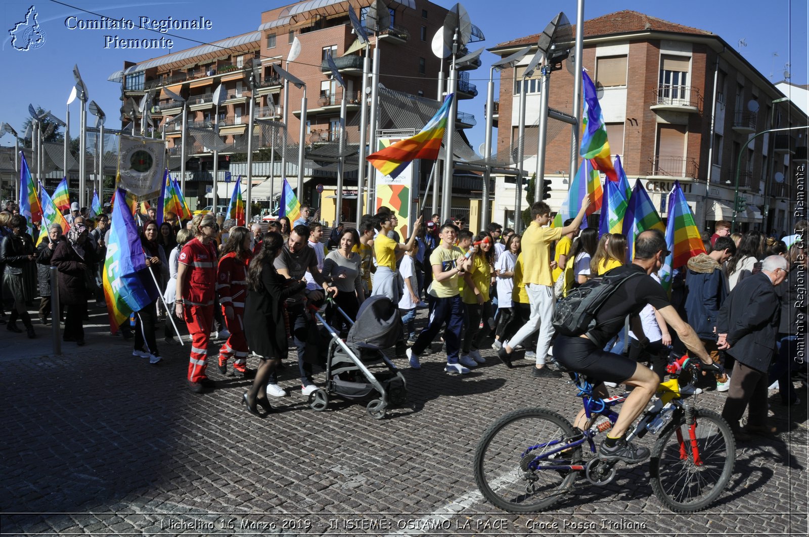 Nichelino 16 Marzo 2019 - INSIEME: OSIAMO LA PACE - Croce Rossa Italiana - Comitato Regionale del Piemonte