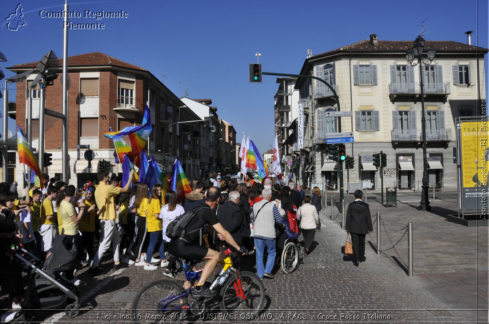 Nichelino 16 Marzo 2019 - INSIEME: OSIAMO LA PACE - Croce Rossa Italiana - Comitato Regionale del Piemonte