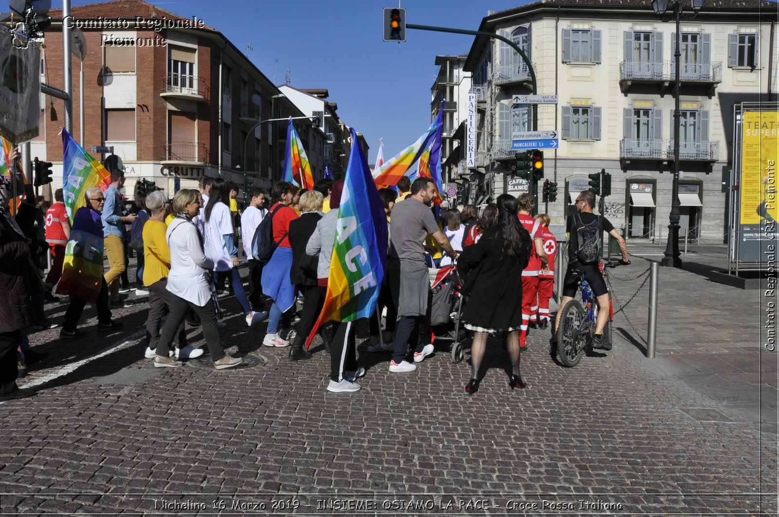 Nichelino 16 Marzo 2019 - INSIEME: OSIAMO LA PACE - Croce Rossa Italiana - Comitato Regionale del Piemonte