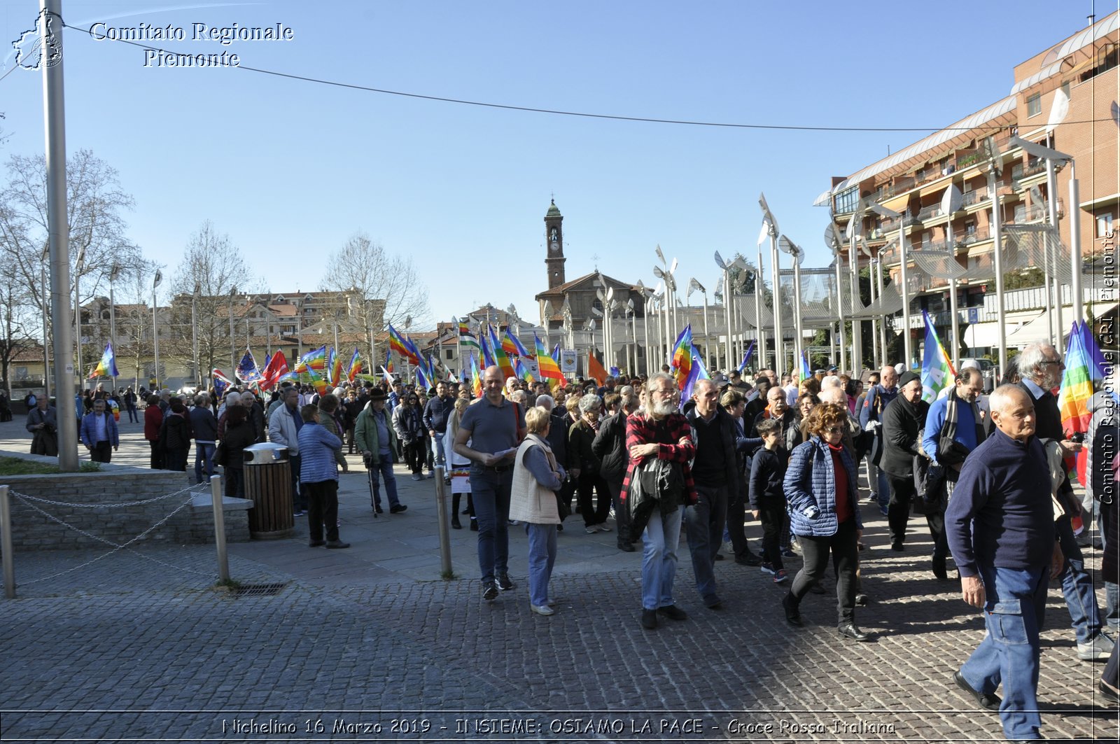 Nichelino 16 Marzo 2019 - INSIEME: OSIAMO LA PACE - Croce Rossa Italiana - Comitato Regionale del Piemonte