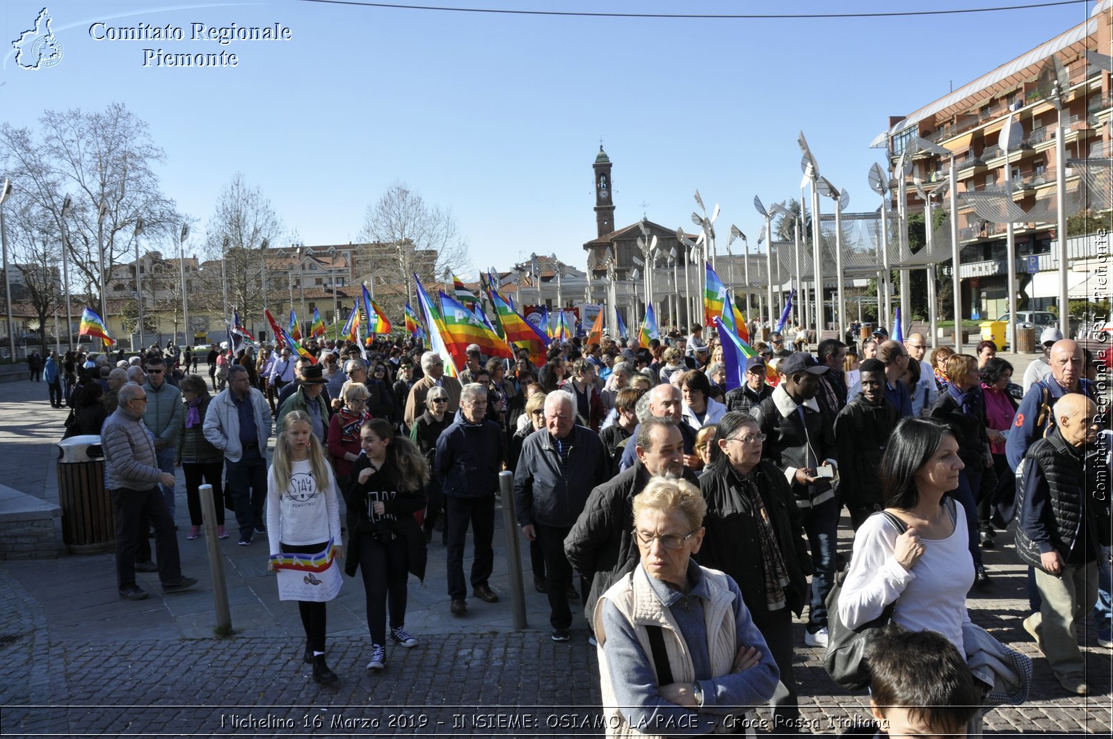 Nichelino 16 Marzo 2019 - INSIEME: OSIAMO LA PACE - Croce Rossa Italiana - Comitato Regionale del Piemonte