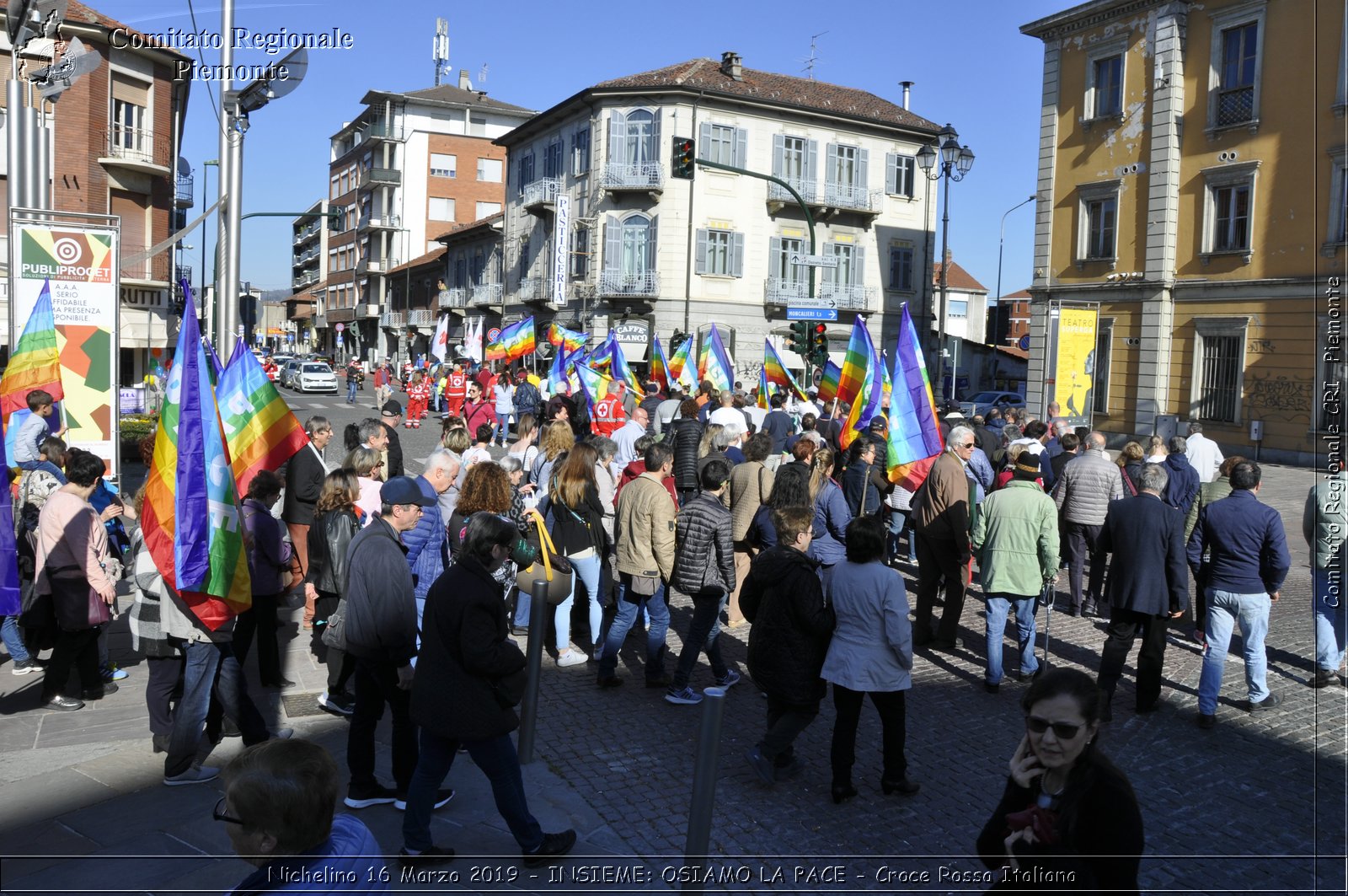 Nichelino 16 Marzo 2019 - INSIEME: OSIAMO LA PACE - Croce Rossa Italiana - Comitato Regionale del Piemonte